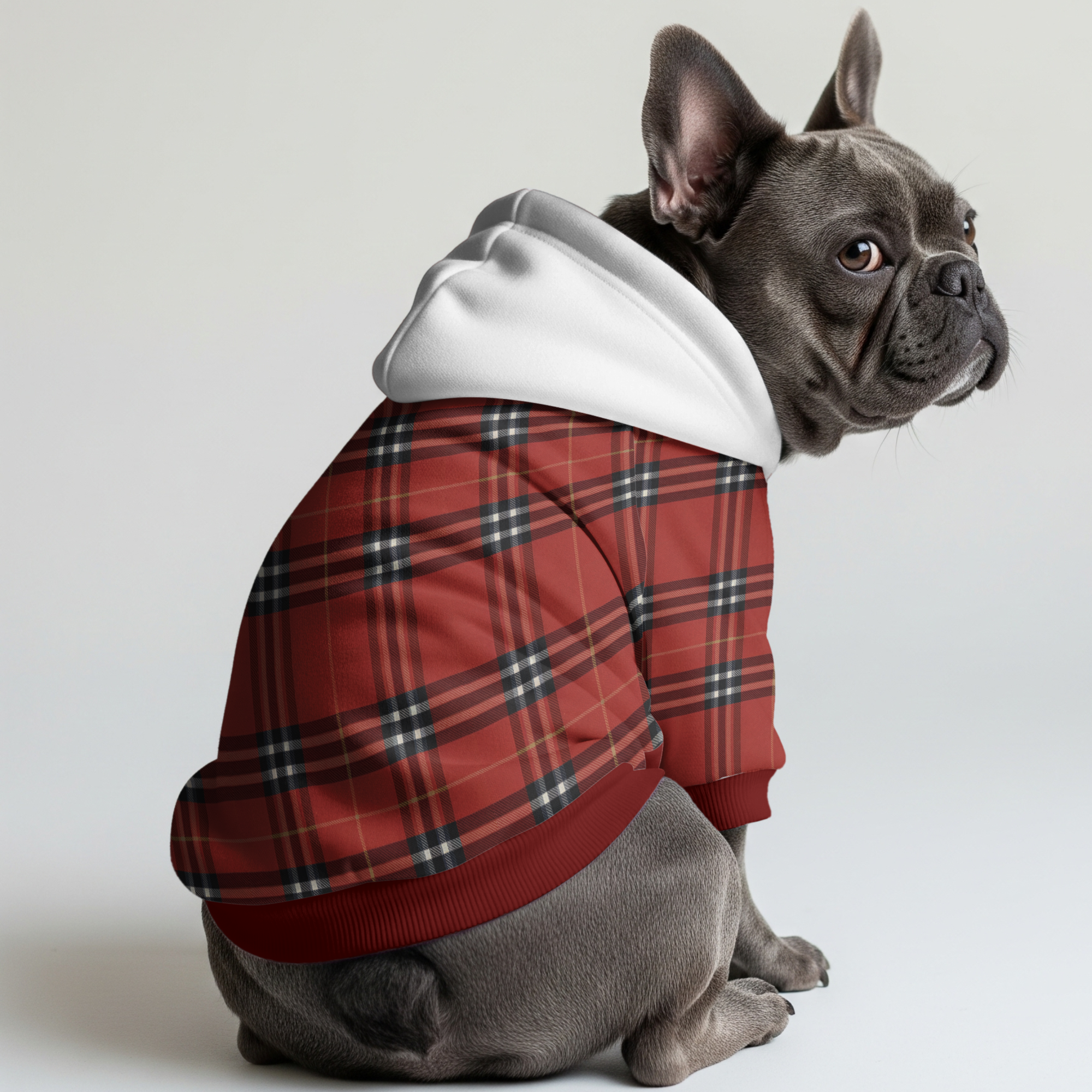 French Bulldog Christmas Dog Mom Hoodie for Dog Moms & Dads-fadou