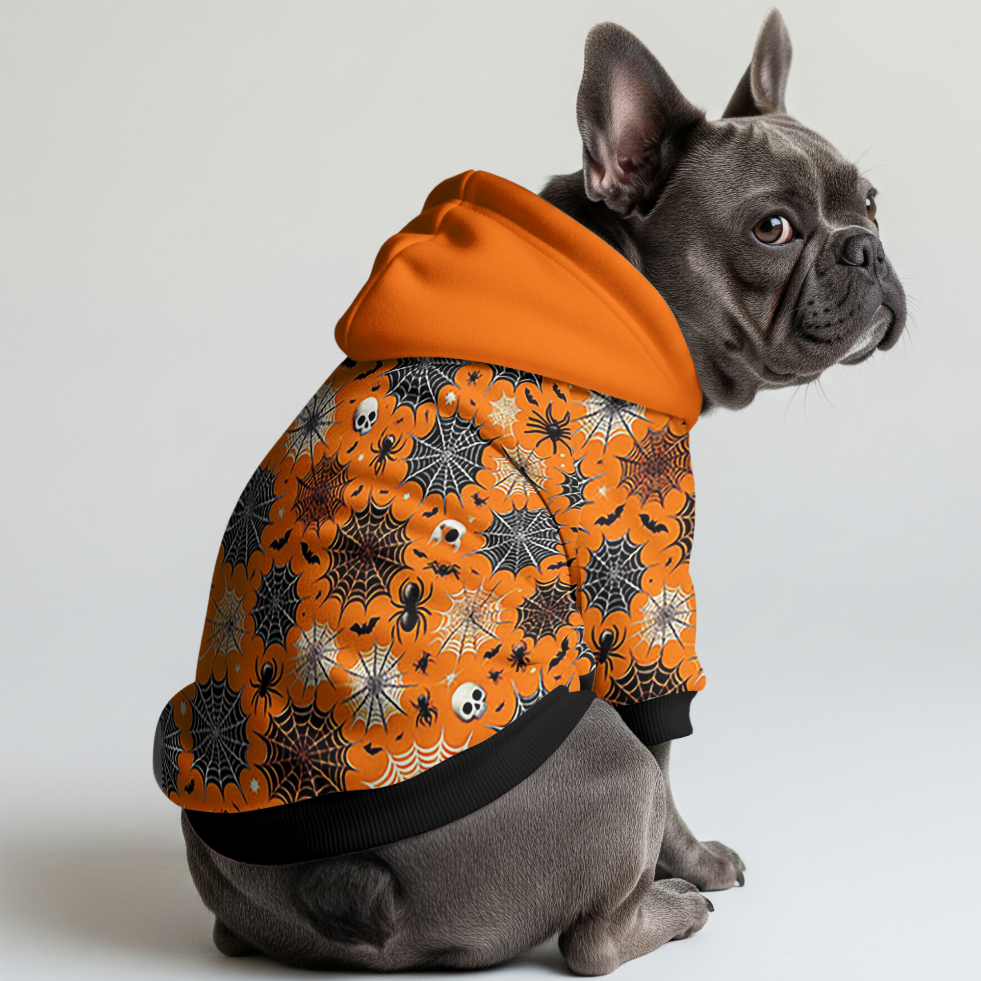 Winnie French Bulldog Dog Hoodie for Brachycephalic Dogs-fadou