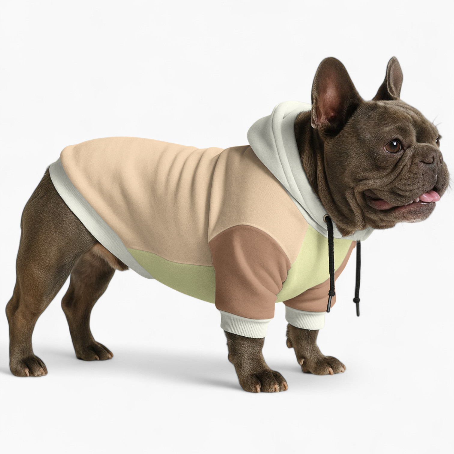 Teddy French Bulldog Pet Sweatshirt for Training Sessions-fadou