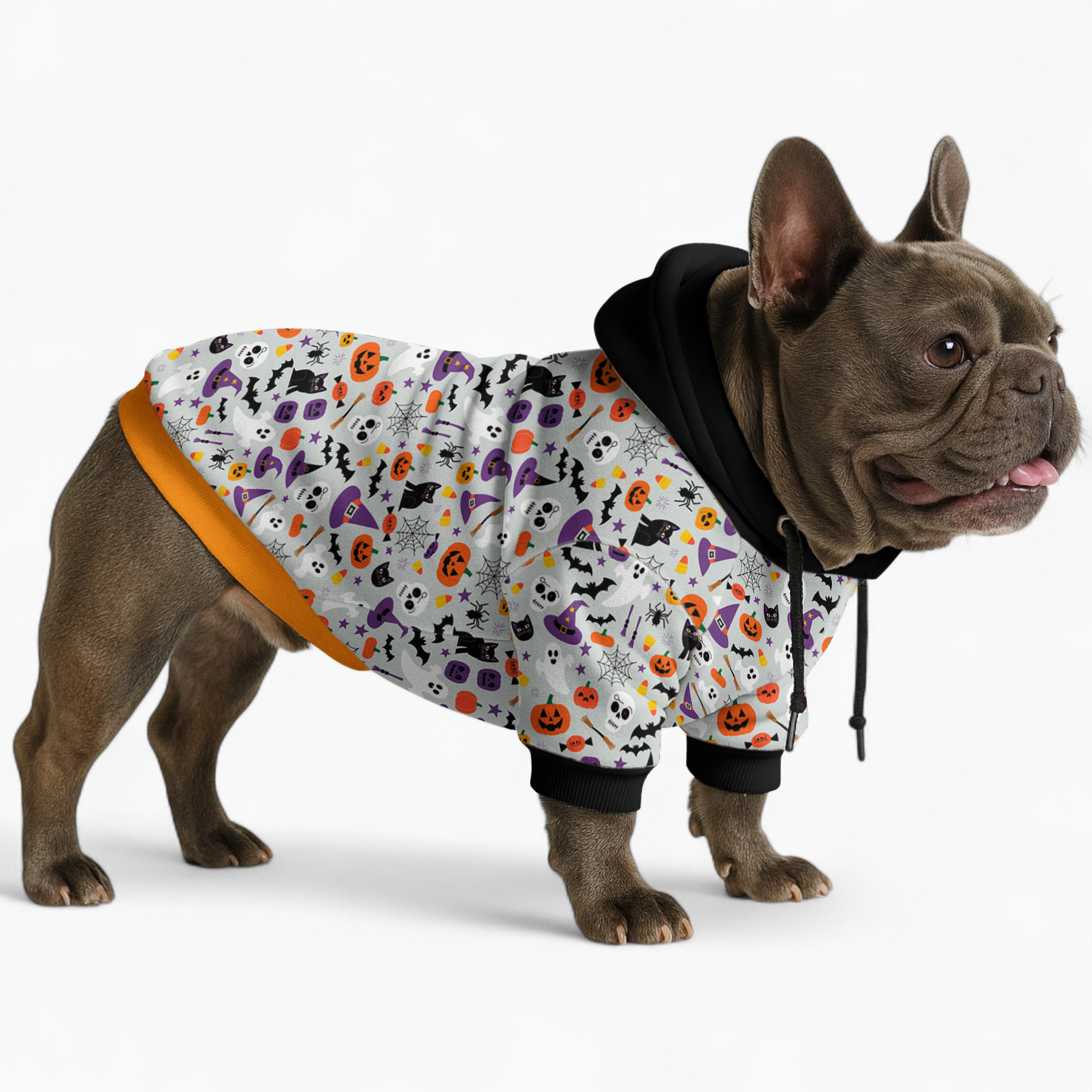 Bandit French Bulldog Pet Sweatshirt for French Bulldogs-fadou