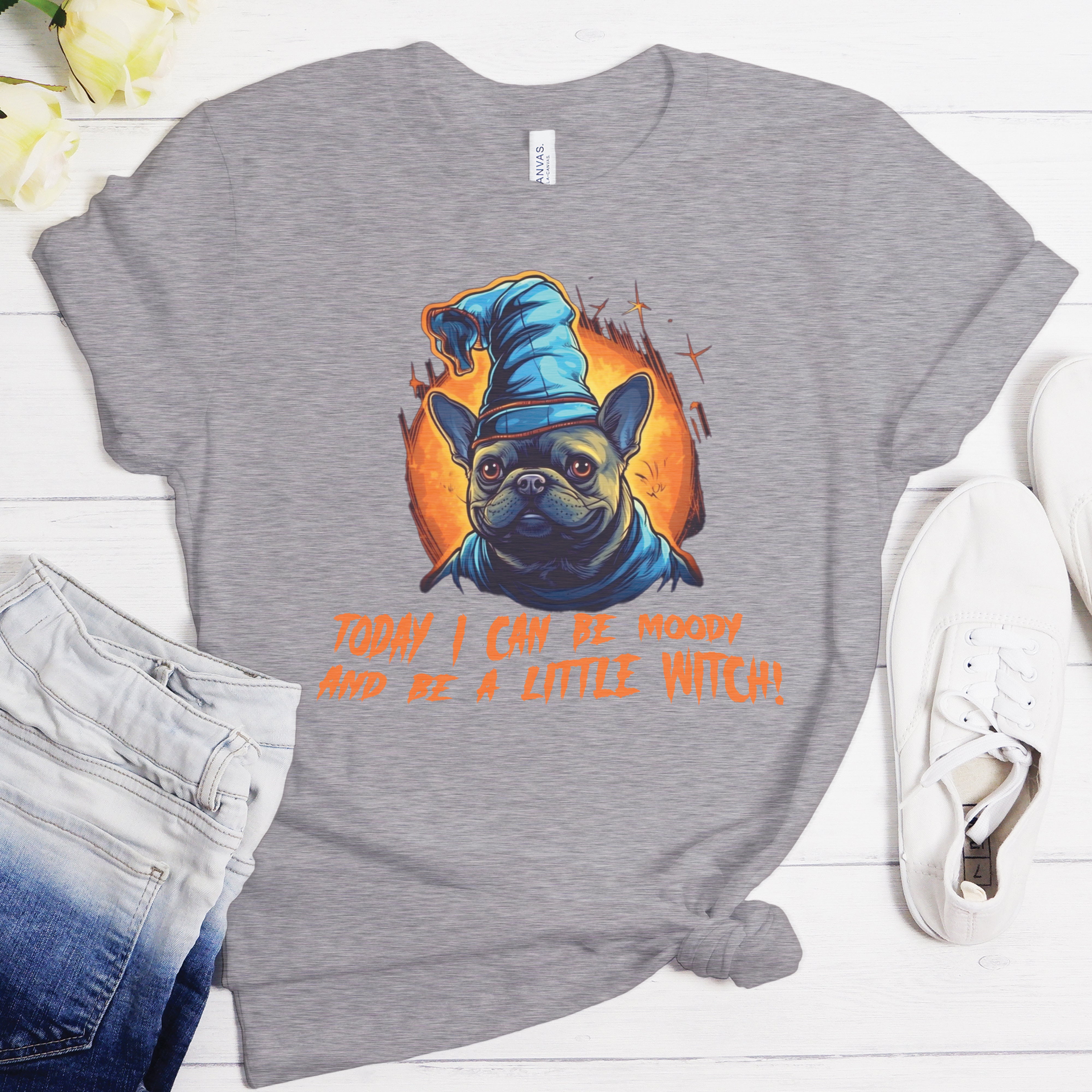 Howl French Bulldog Unisex Shirt for Frenchie Enthusiasts-fadou