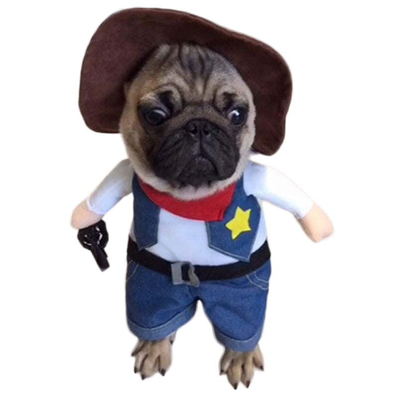 Im a Cowboy - Frenchie Halloween Costume for Everyday Wear-fadou