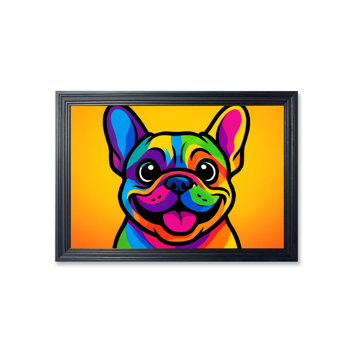 Loki French Bulldog Decorative Canvas for Dog Moms & Dads-fadou