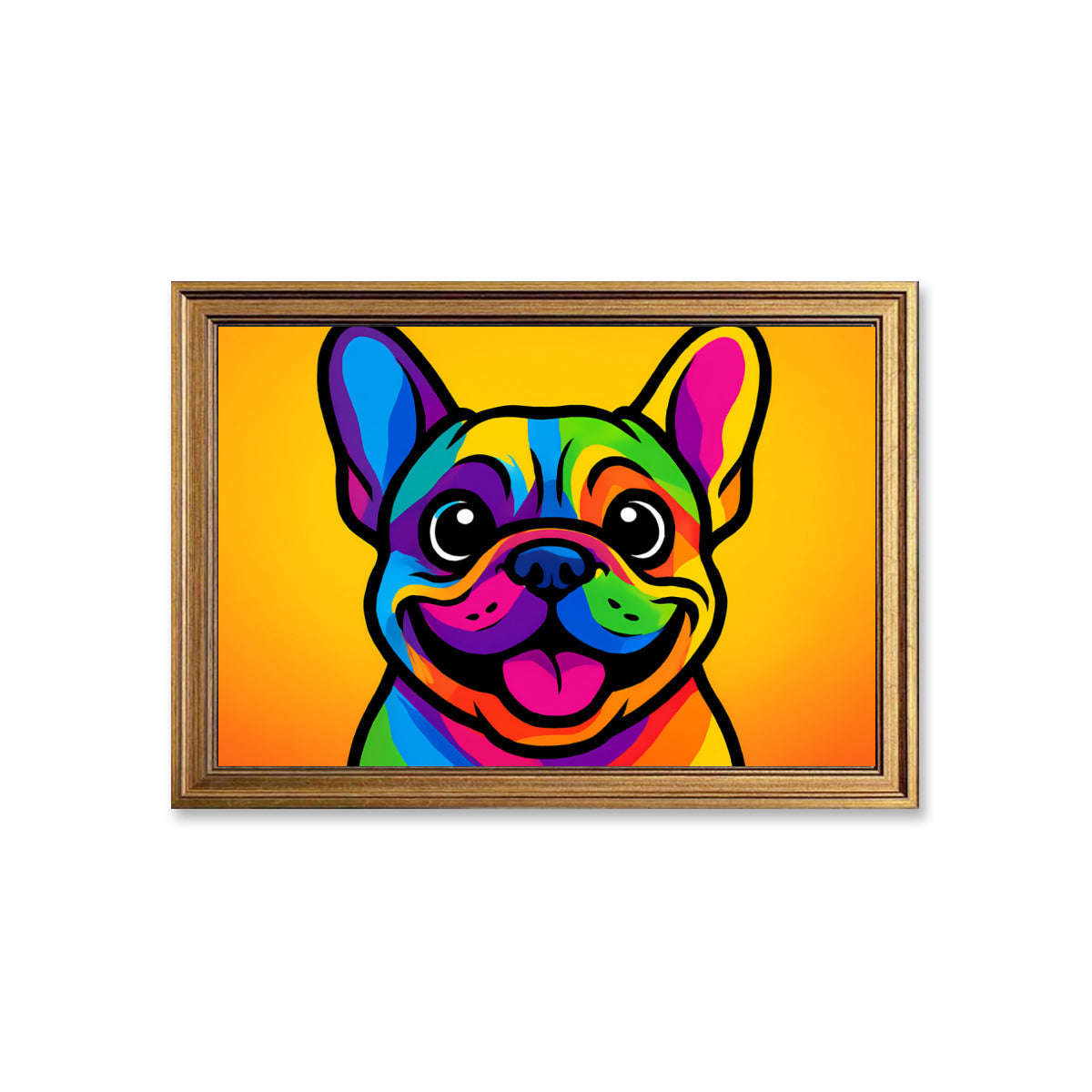 Loki French Bulldog Decorative Canvas for Dog Moms & Dads-fadou