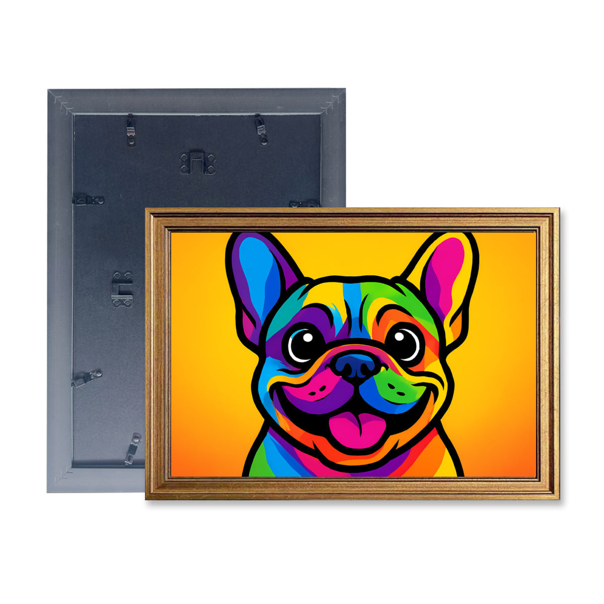Loki French Bulldog Decorative Canvas for Dog Moms & Dads-fadou