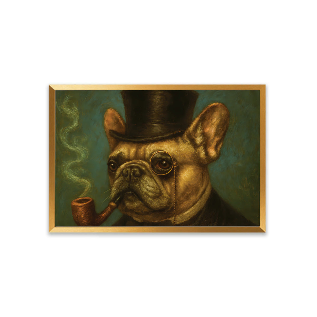 Betty French Bulldog Wall Print for Frenchie Enthusiasts-fadou