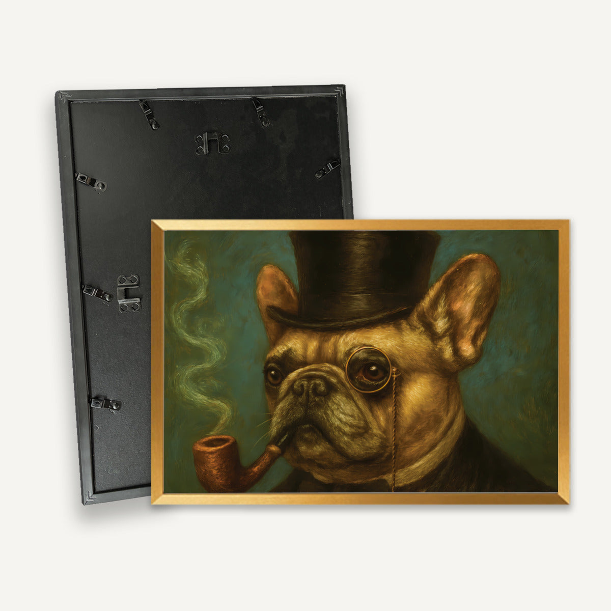 Betty French Bulldog Wall Print for Frenchie Enthusiasts-fadou