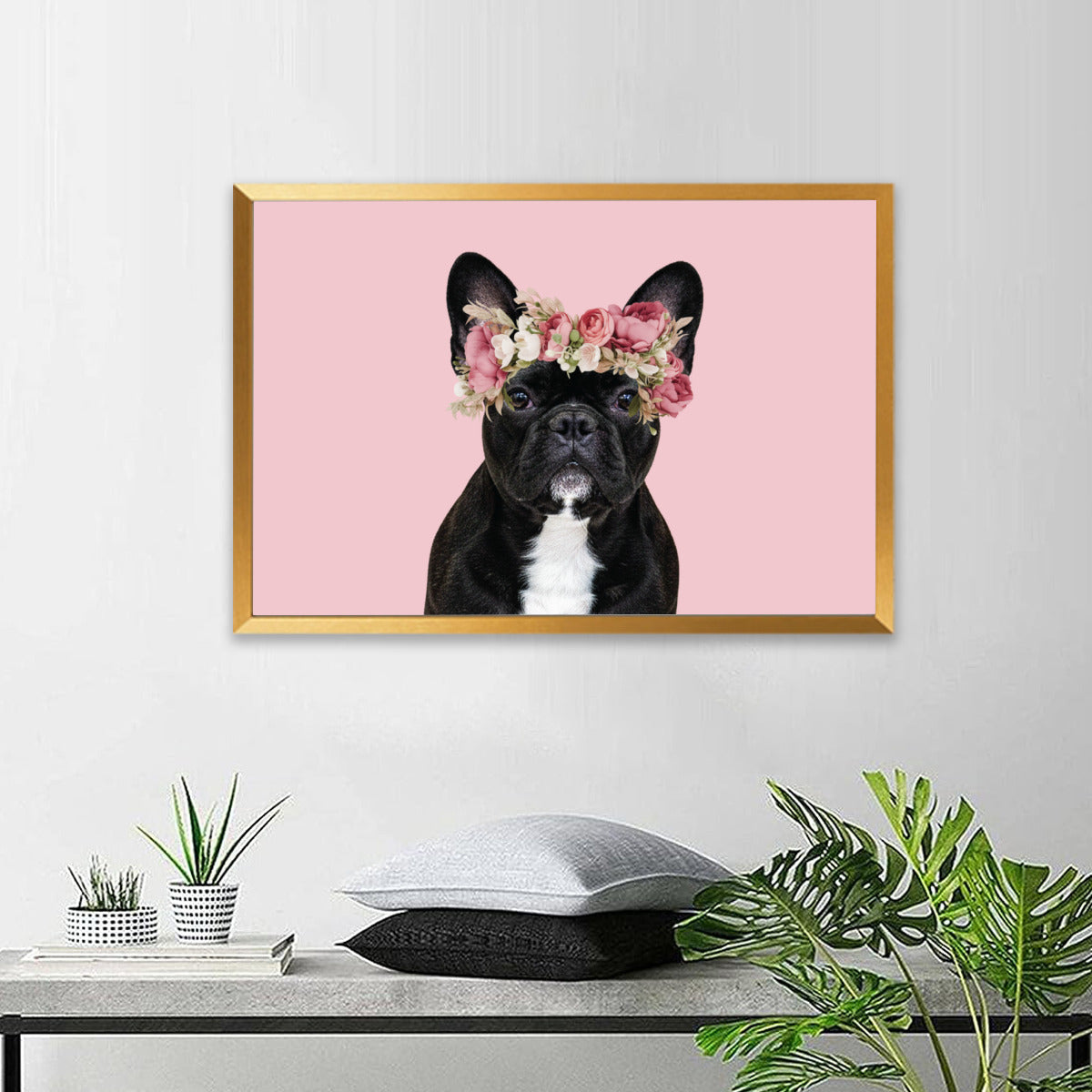 French Bulldog Personalized Wall Print for Bulldog Owners-fadou