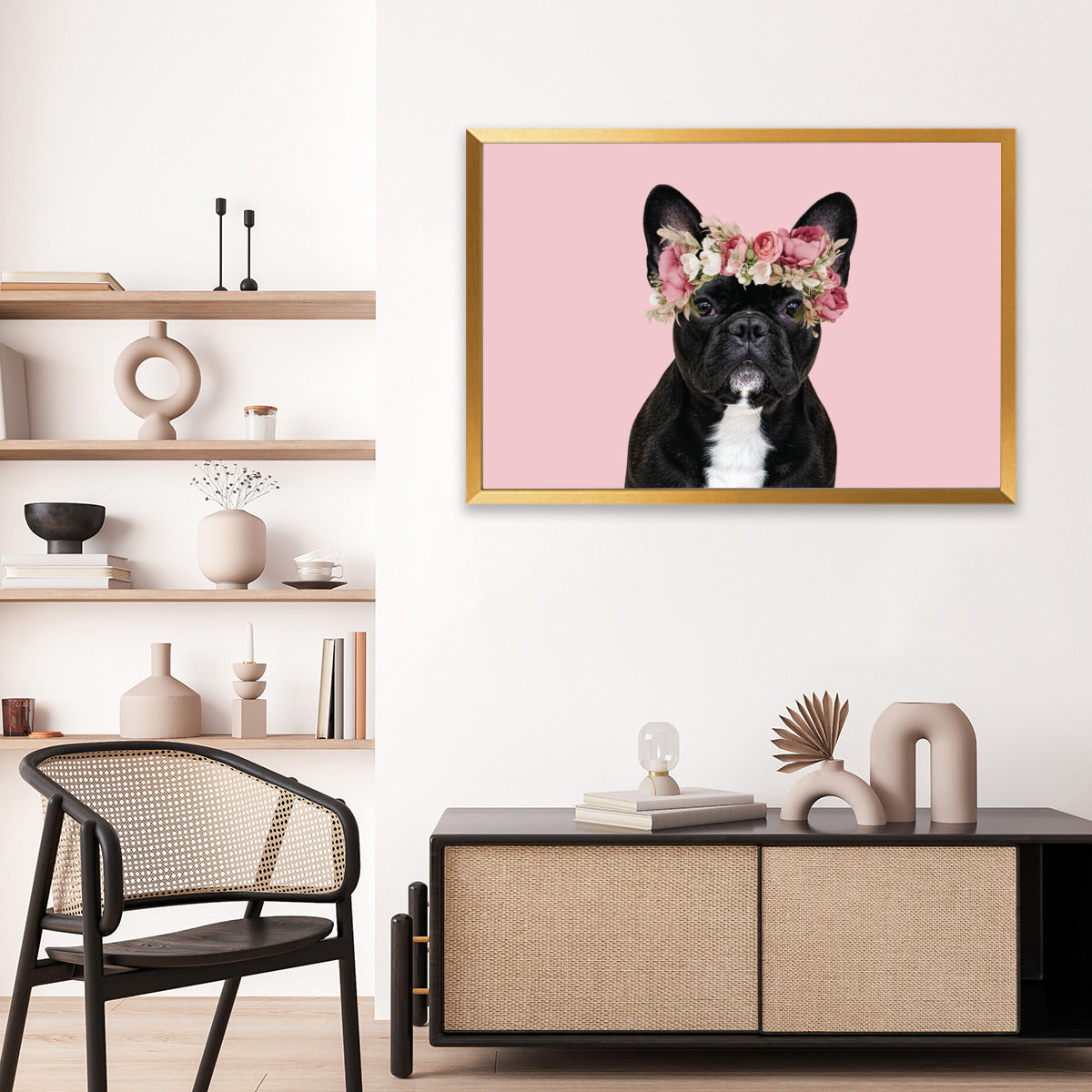 French Bulldog Personalized Wall Print for Bulldog Owners-fadou