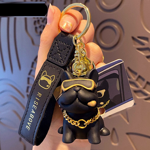 Keychainex™ - Frenchie Keychain for Dog Lovers and Owners-fadou