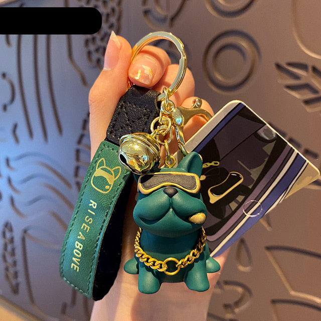Keychainex™ - Frenchie Keychain for Dog Lovers and Owners-fadou