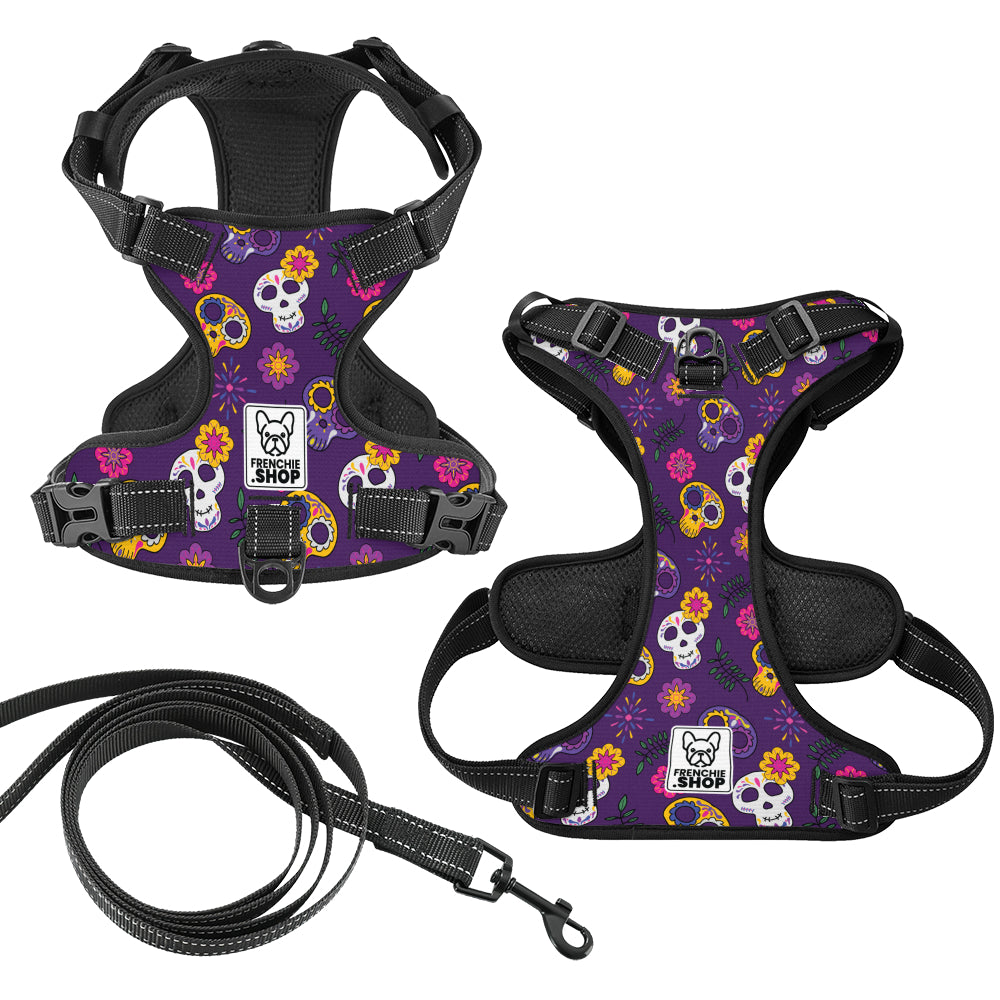 Kobe French Bulldog No-Pull Vest for Outdoor Adventures-fadou