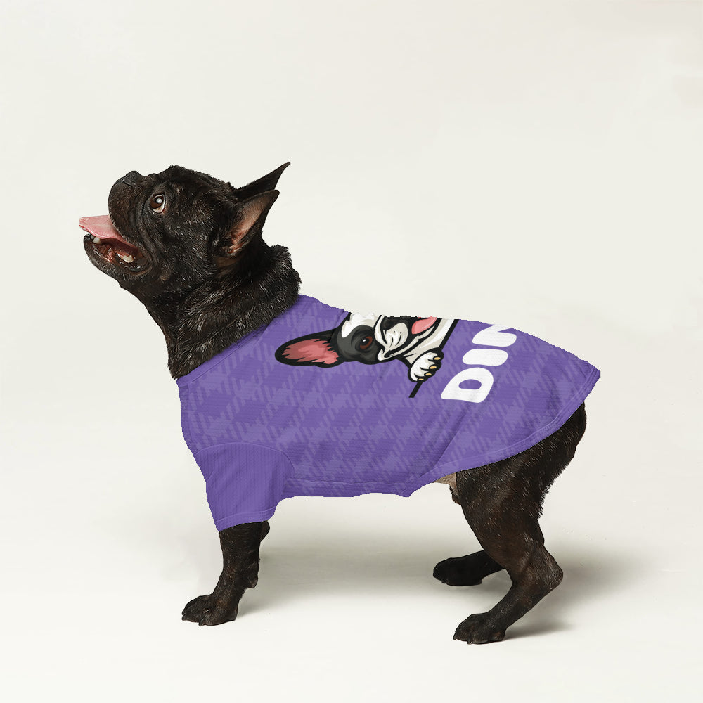 French Bulldog Personalized Warm Knitwear for Outdoor Adventures-fadou