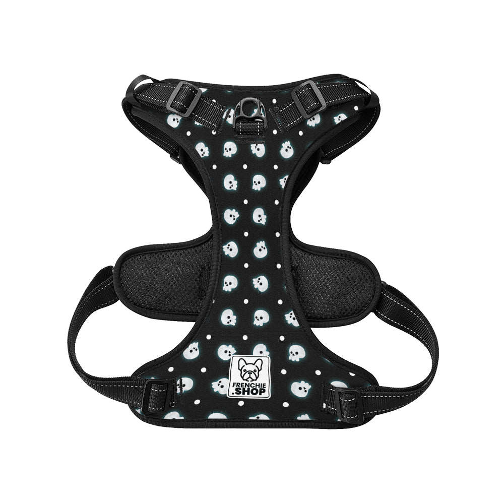 Loki French Bulldog Chest Harness for Outdoor Adventures-fadou
