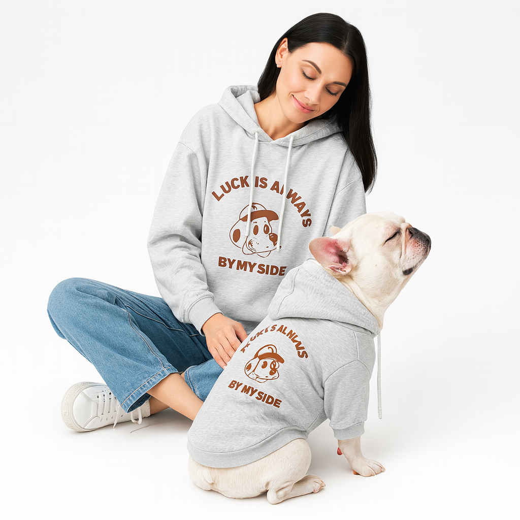 French Bulldog Velvet Fleece Hoodie for Short-Nosed Dogs-fadou