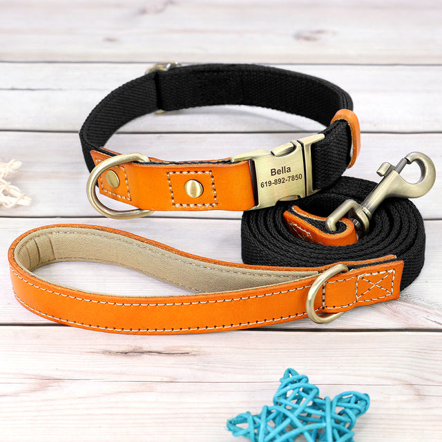French Bulldog Personalized ID Collar for Flat-Face Breeds-fadou