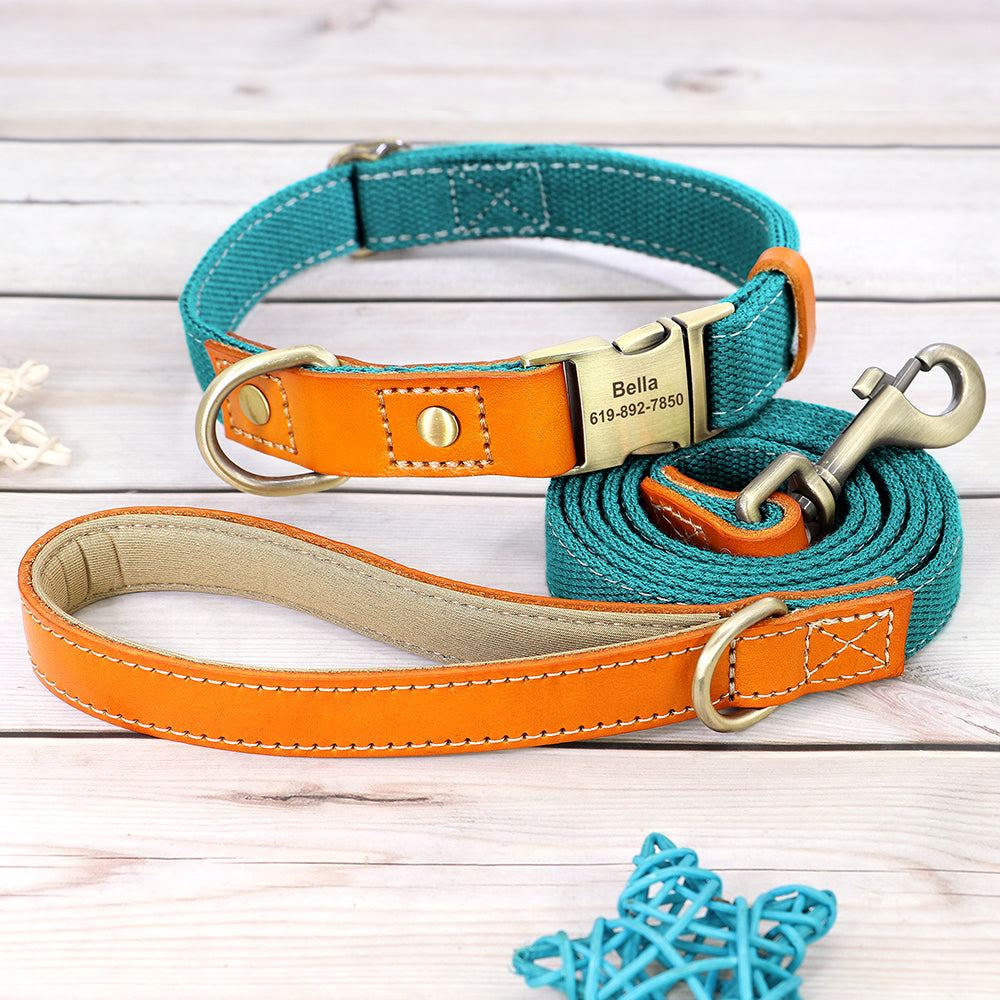 French Bulldog Personalized ID Collar for Flat-Face Breeds-fadou