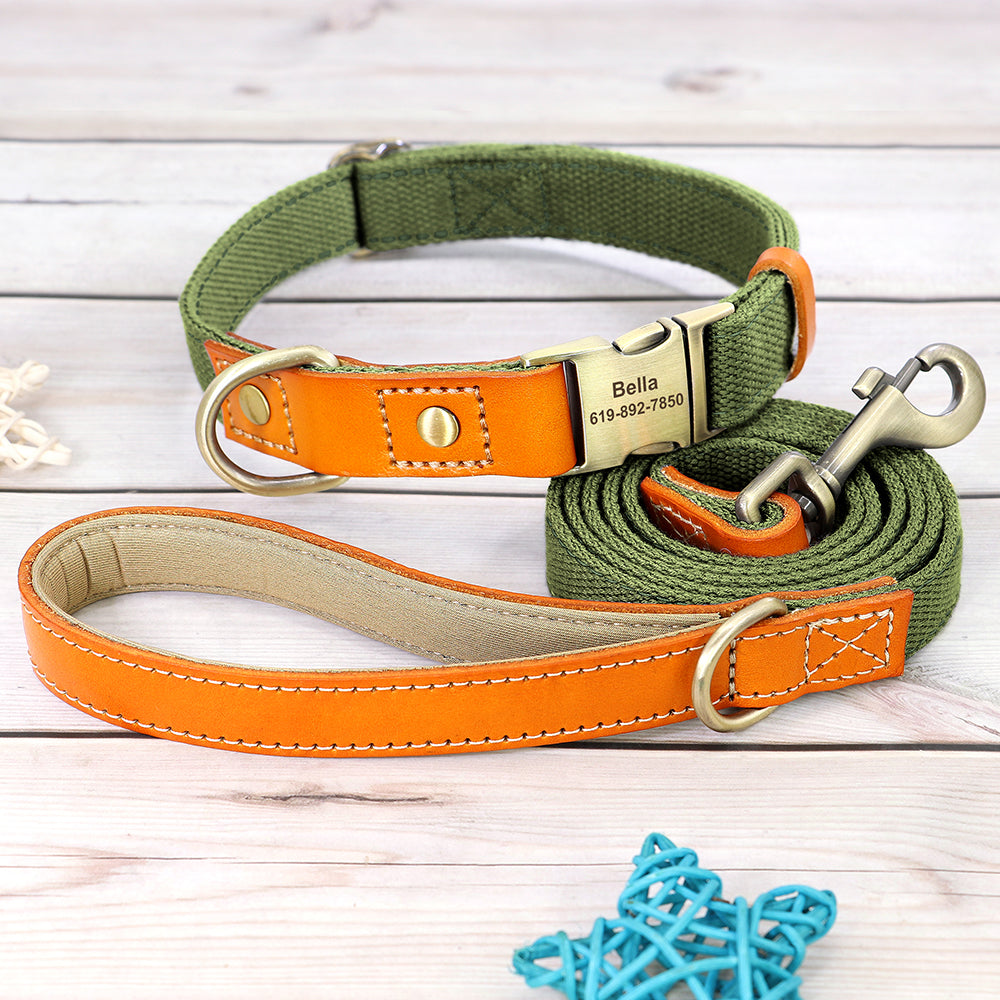 French Bulldog Personalized ID Collar for Flat-Face Breeds-fadou