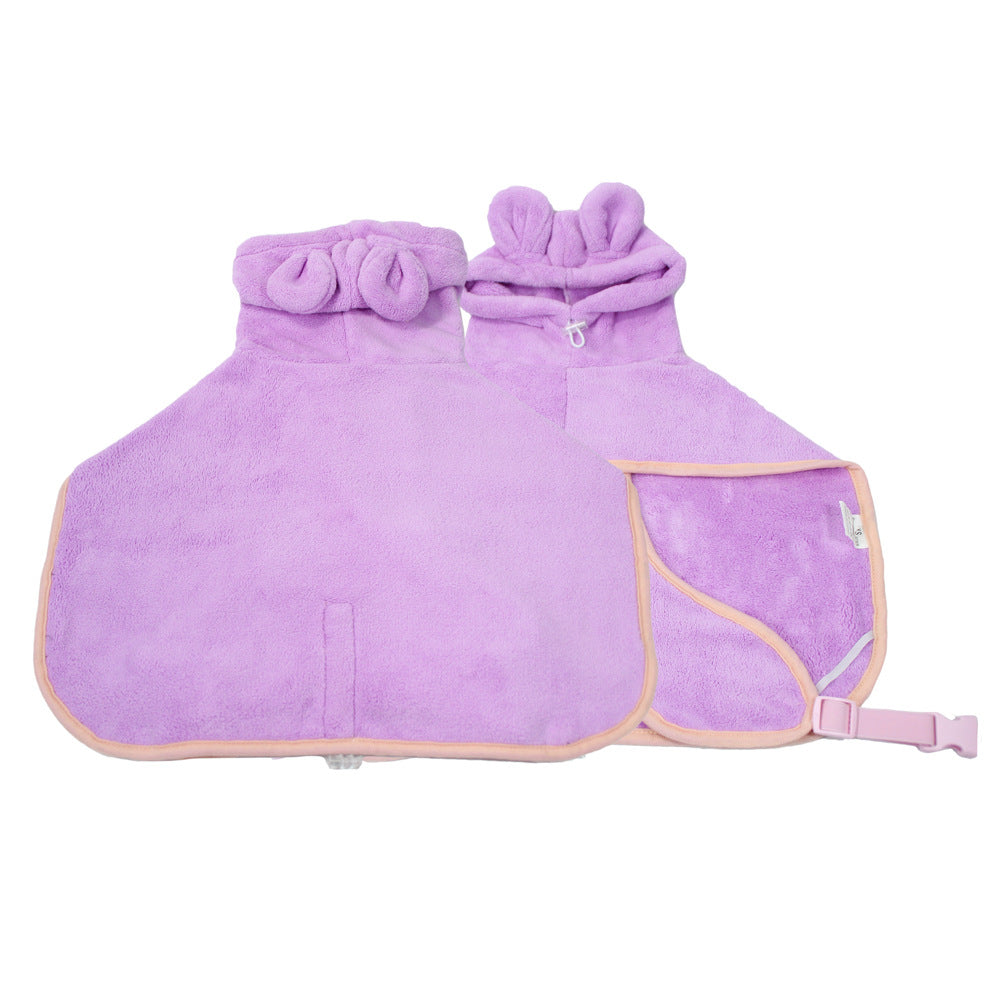 French Bulldog Absorbent Spa Loungewear for Bulldog Owners-fadou