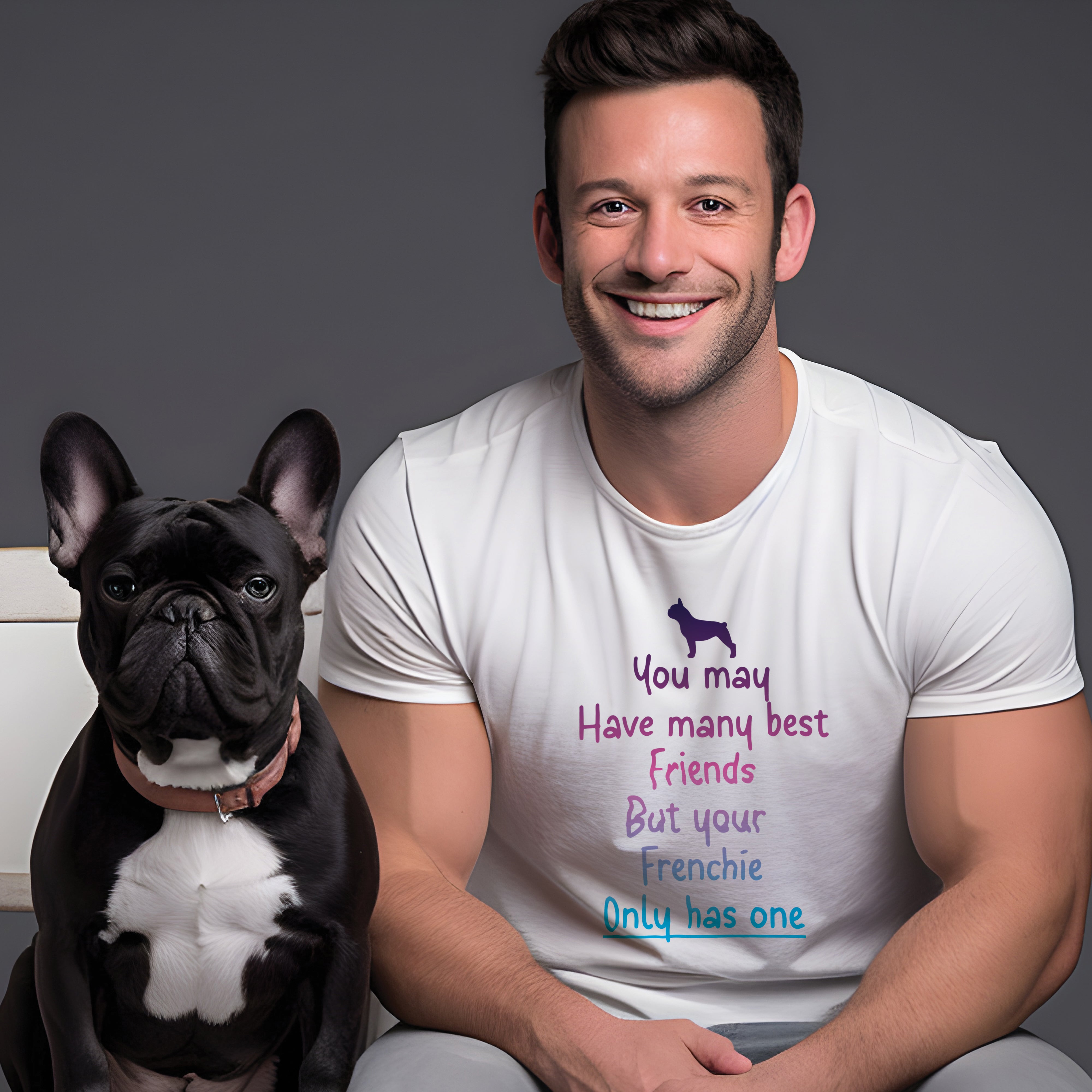 Frenchie Devotion - Unisex T-Shirt for Frenchie Enthusiasts-fadou
