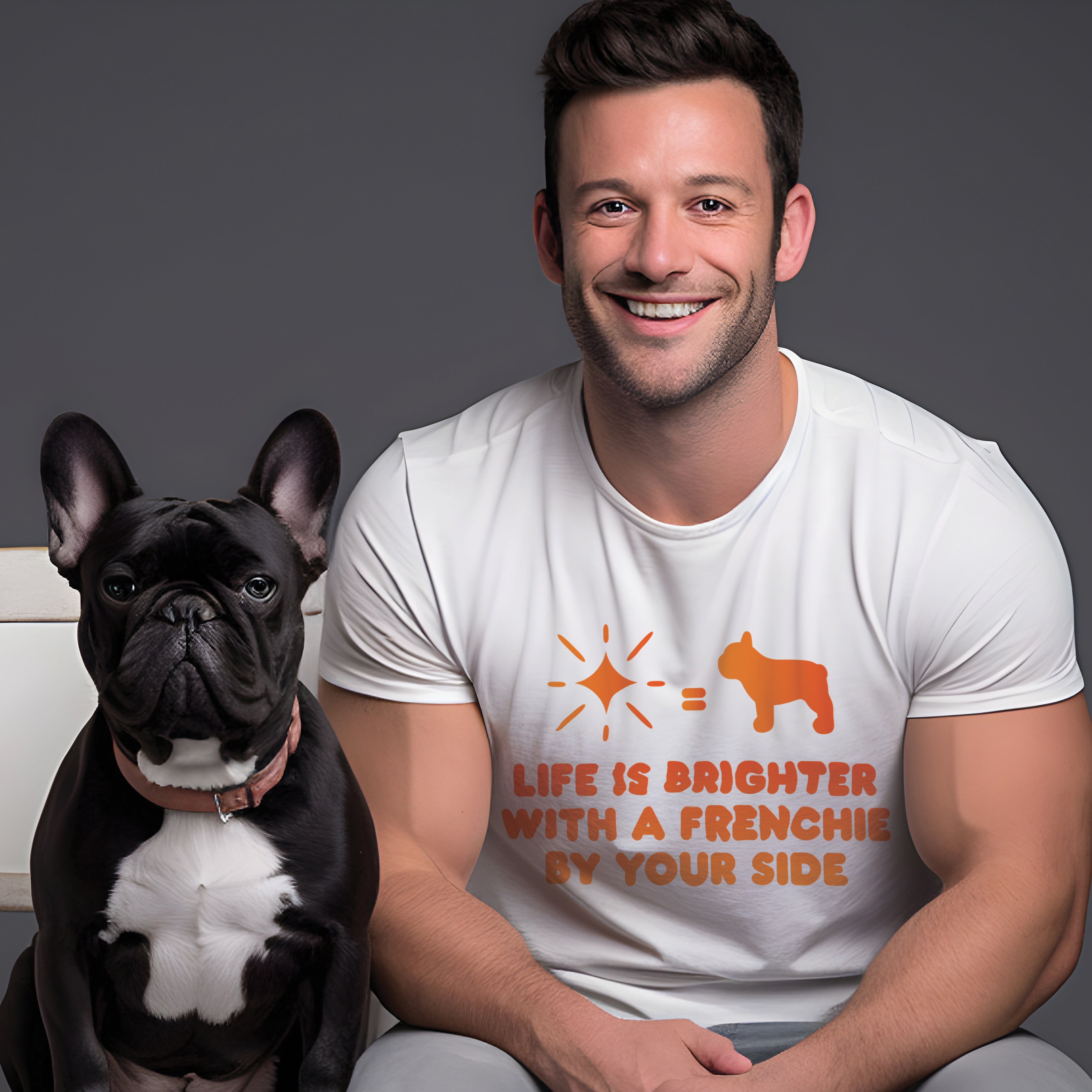 Frenchie Lovers' Fashion - Unisex T-Shirt for Pet Culture-fadou