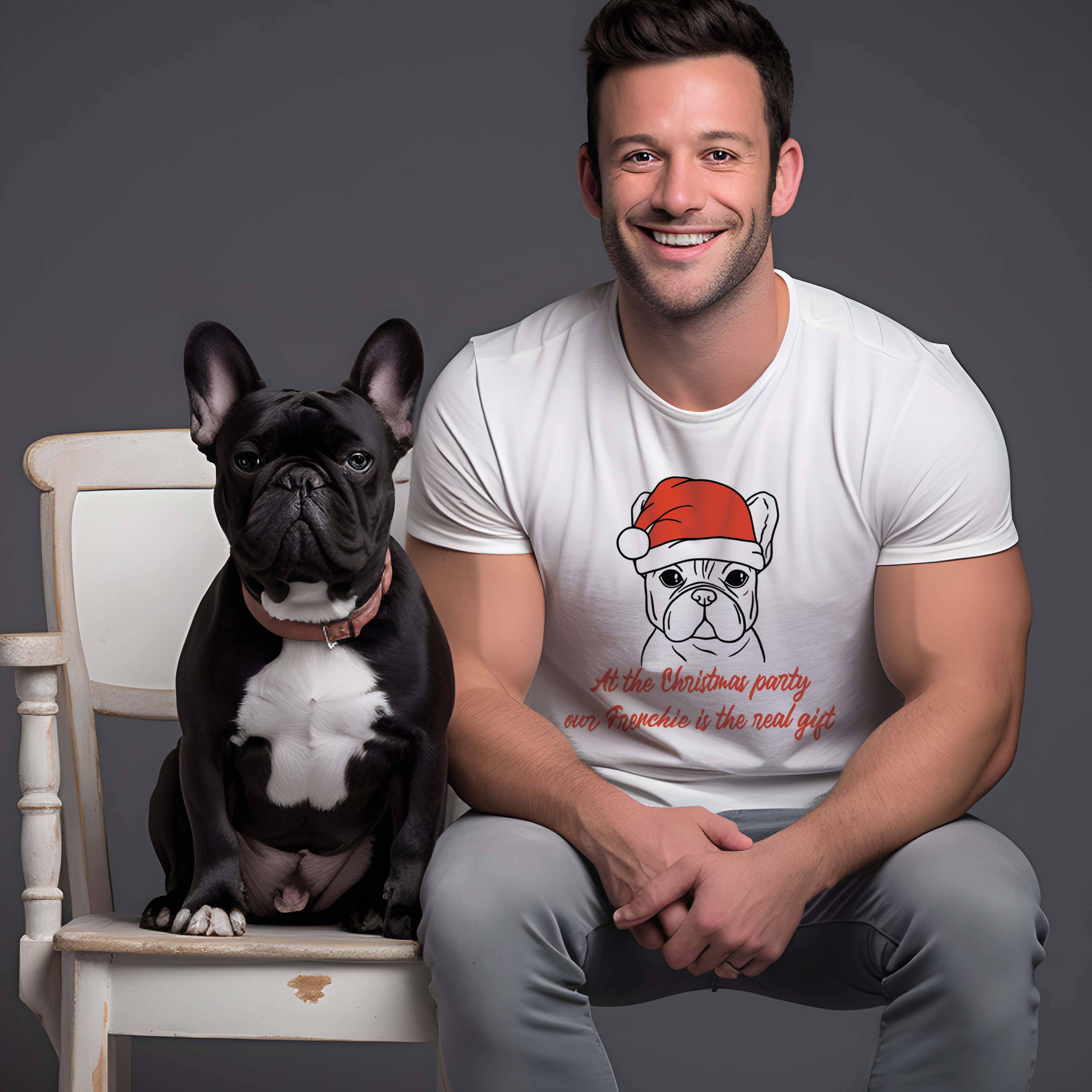 Holiday Fashion - Unisex T-Shirt for Dog Lovers and Owners-fadou
