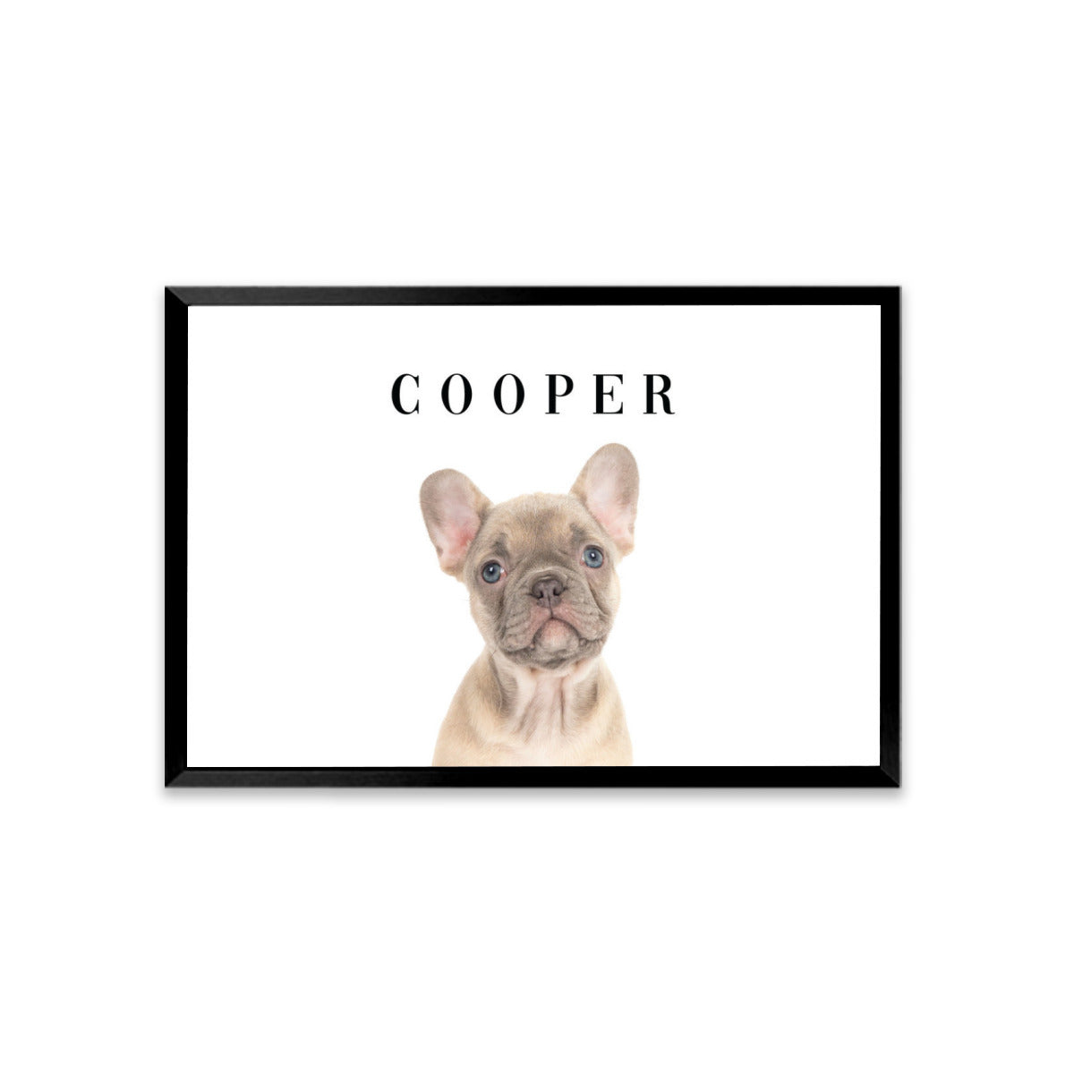 French Bulldog Personalized Framed Poster for Dog Moms & Dads-fadou