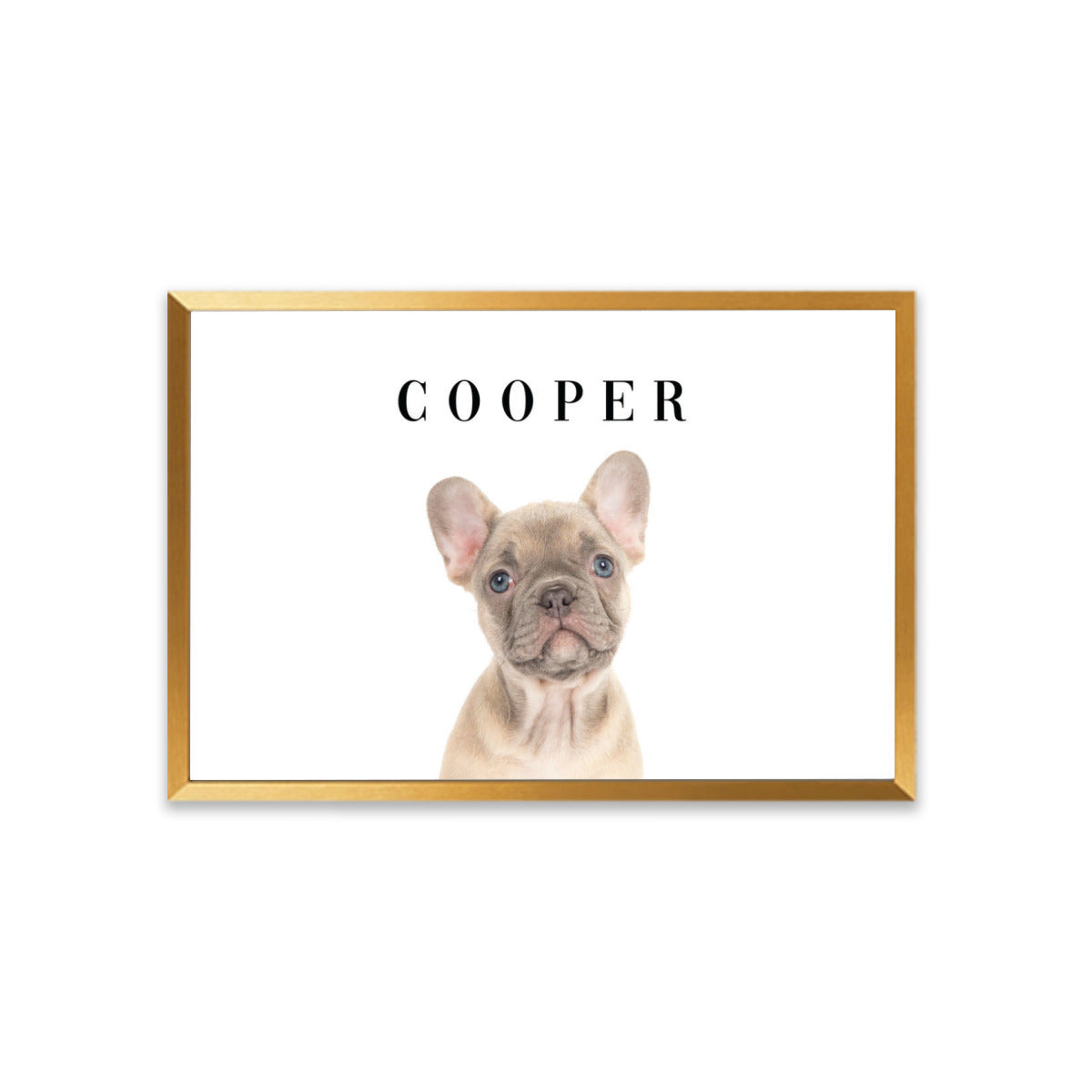 French Bulldog Personalized Framed Poster for Dog Moms & Dads-fadou