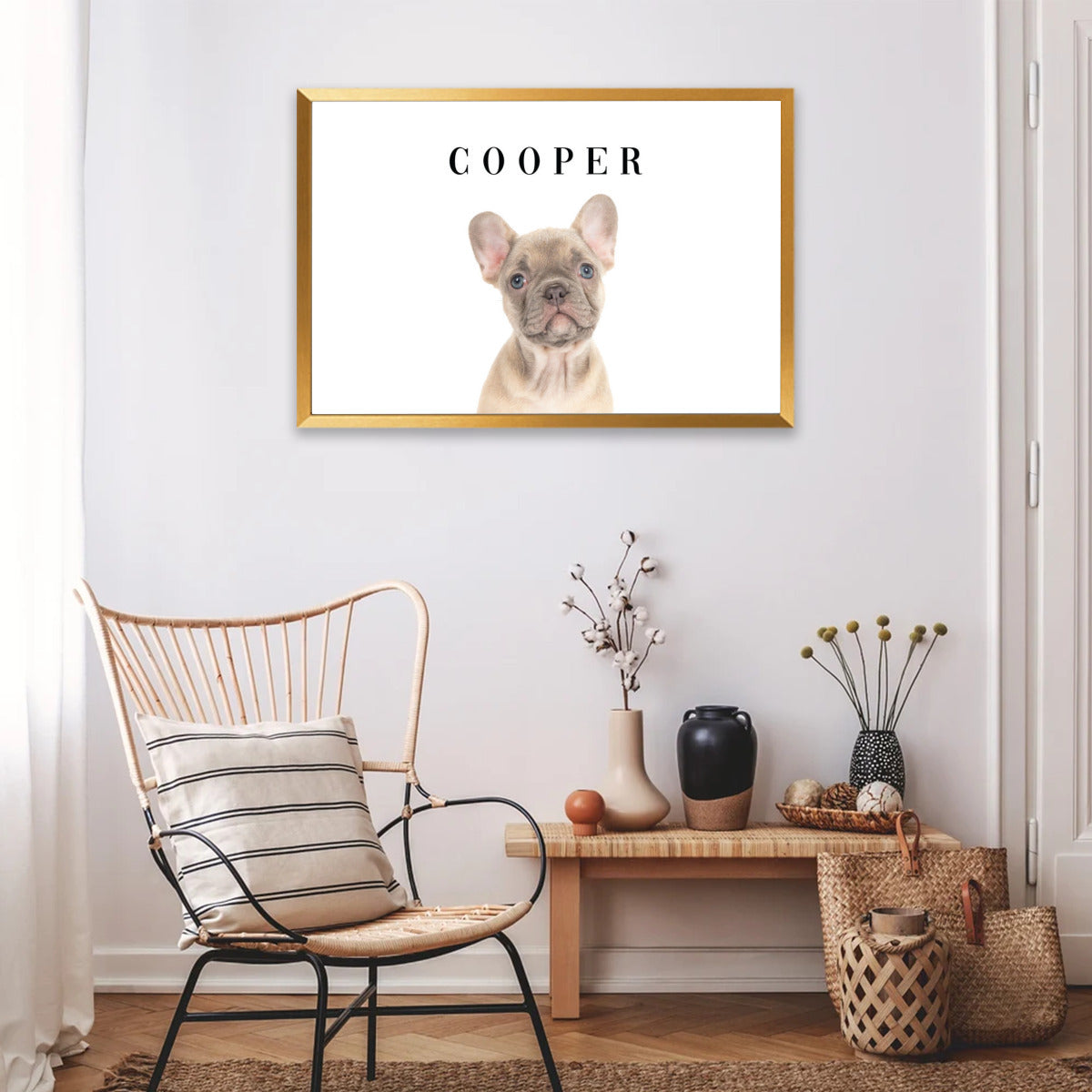 French Bulldog Personalized Framed Poster for Dog Moms & Dads-fadou