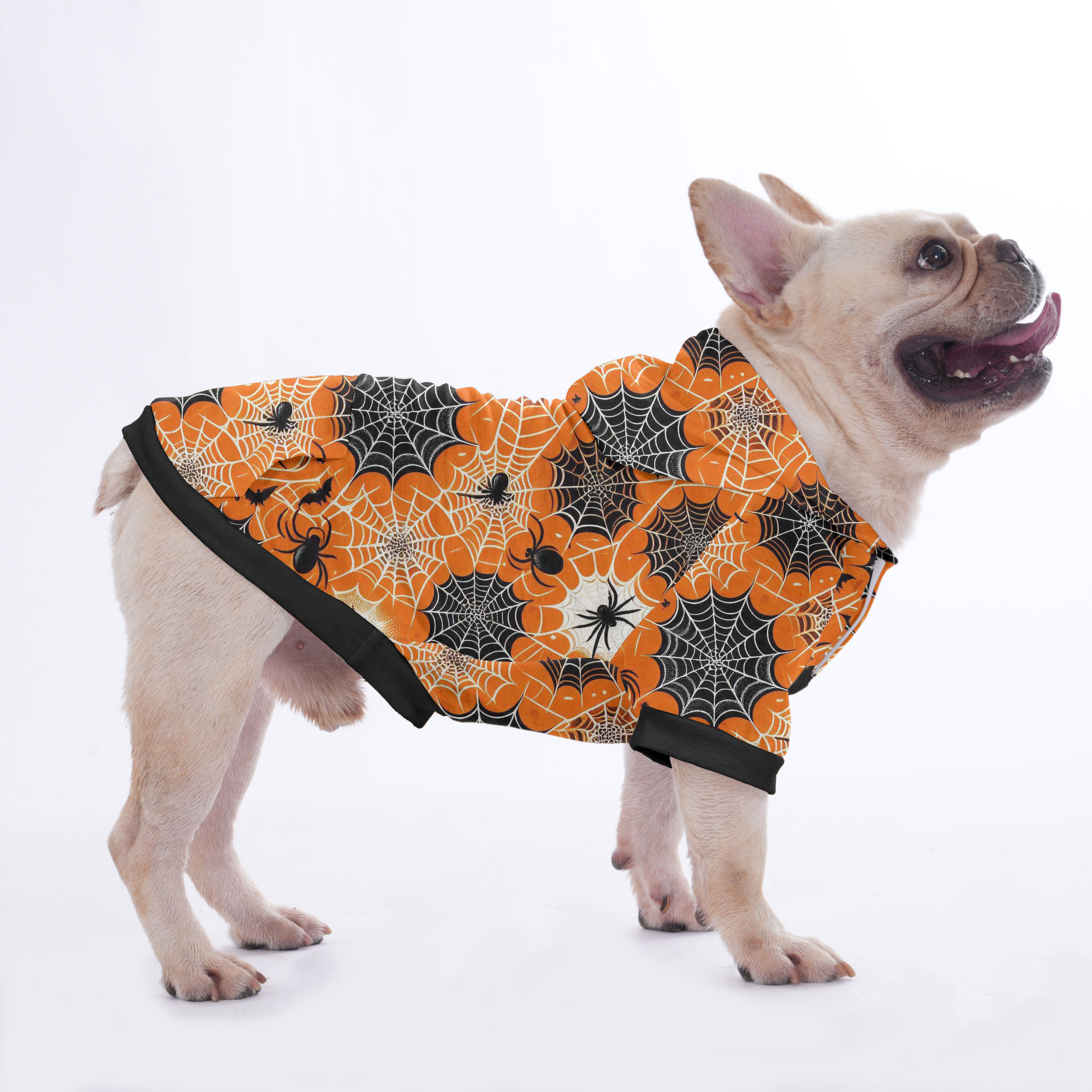 French Bulldog Halloween Pet Sweatshirt for Flat-Face Breeds-fadou