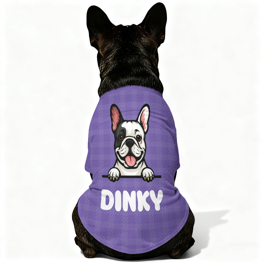 French Bulldog Personalized Warm Knitwear for Outdoor Adventures-fadou