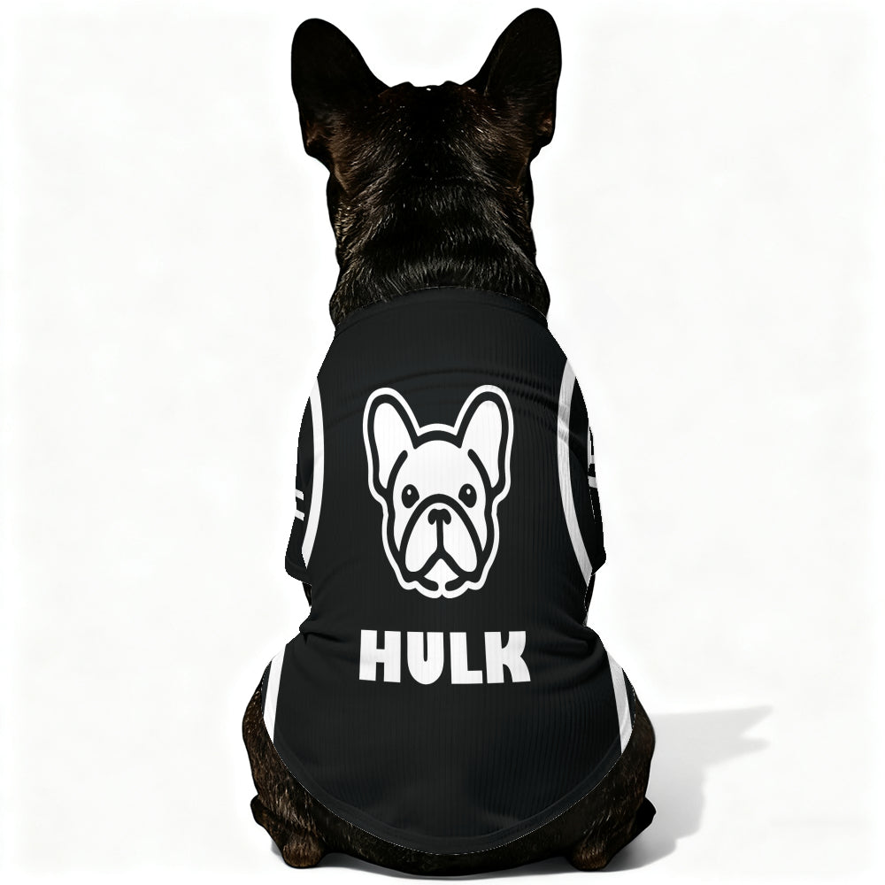 Frenchie Personalized Knit Sweater for Training Sessions-fadou