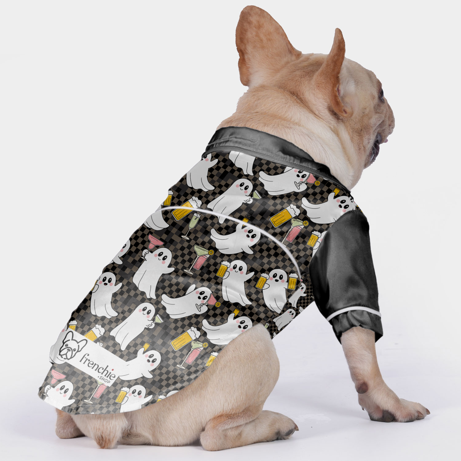 Molly French Bulldog Night Outfit for Outdoor Adventures-fadou