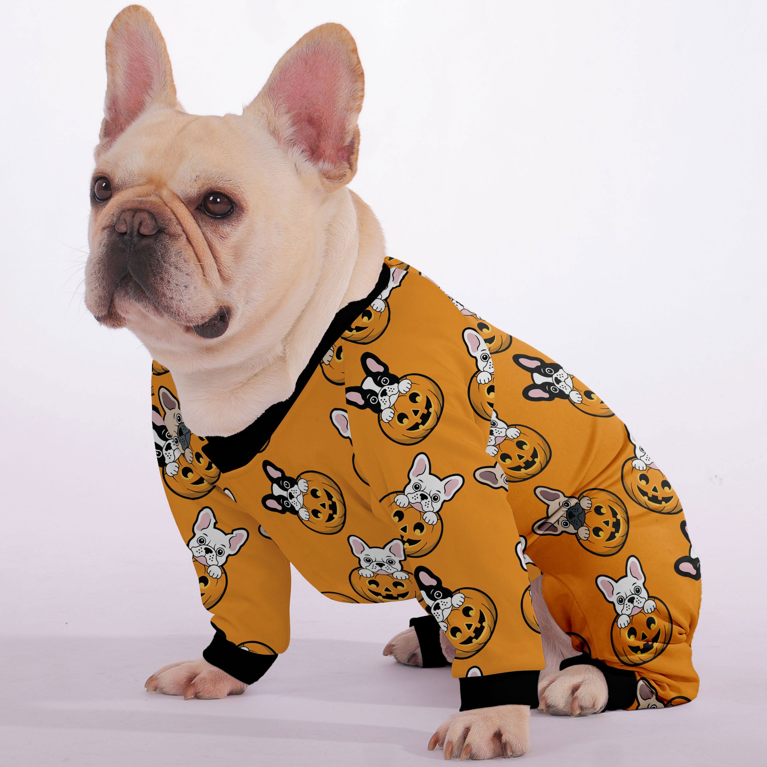 Moose French Bulldog Pet Sleepwear for Brachycephalic Dogs-fadou