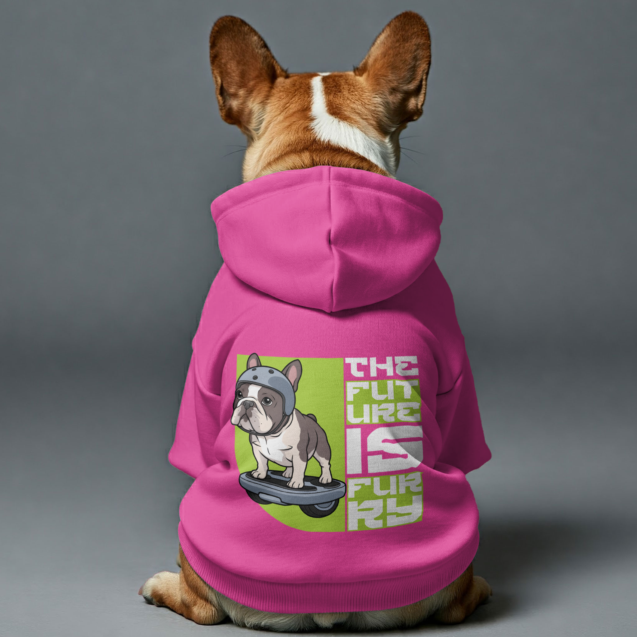 French Bulldog Cotton Pet Sweatshirt for Brachycephalic Dogs-fadou