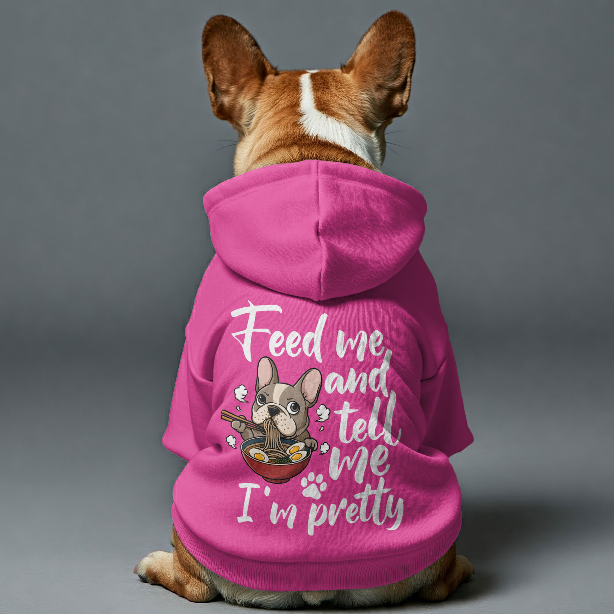 French Bulldog Personalized Pet Sweatshirt for Playtime Fun-fadou