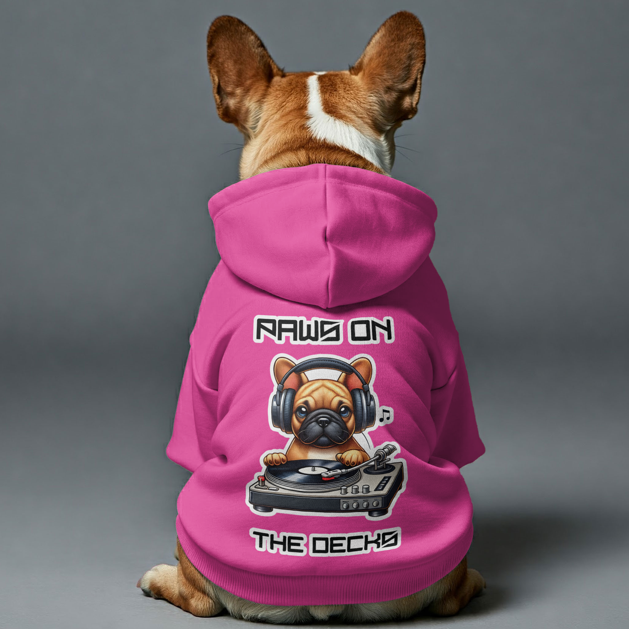 French Bulldog Funny Pet Sweatshirt for Short-Nosed Dogs-fadou