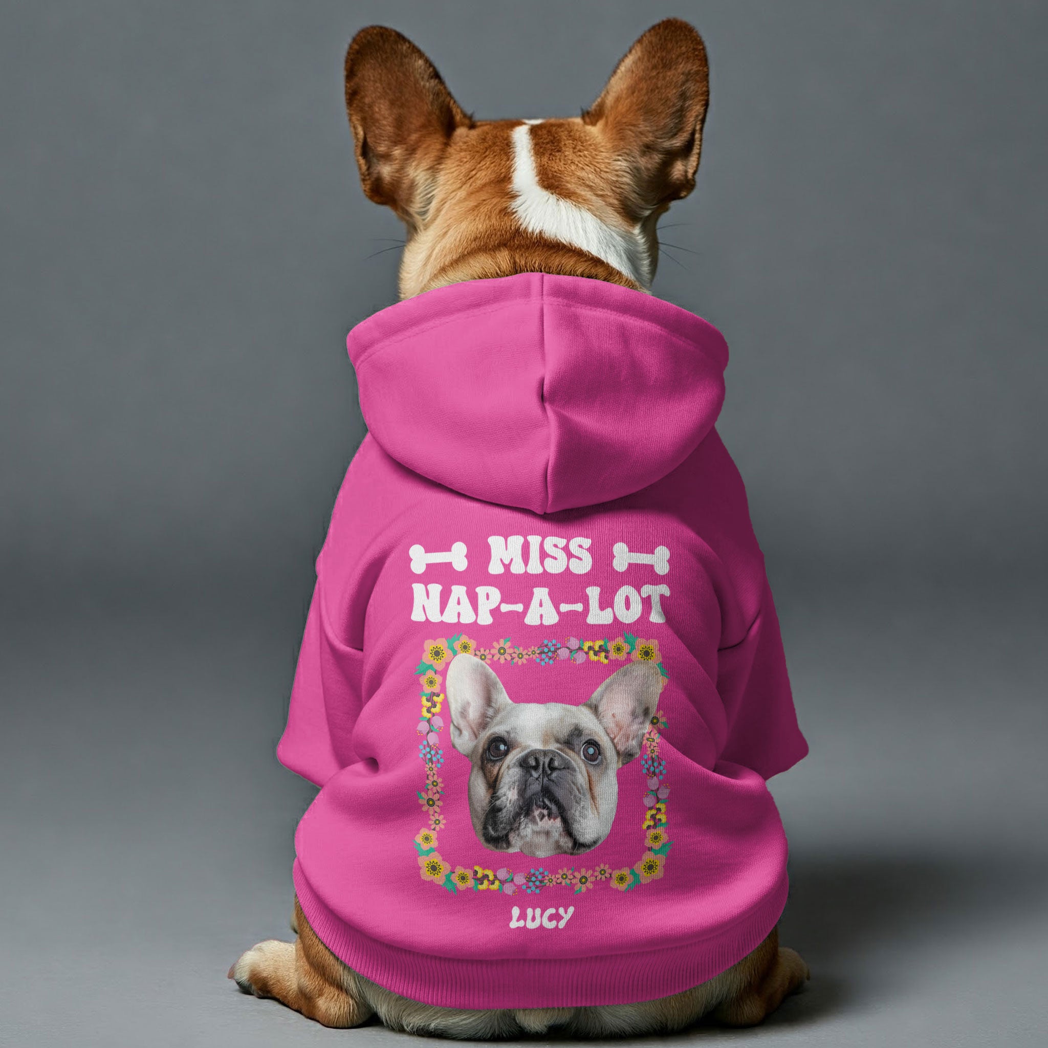 French Bulldog Cotton Pet Sweatshirt for French Bulldogs-fadou