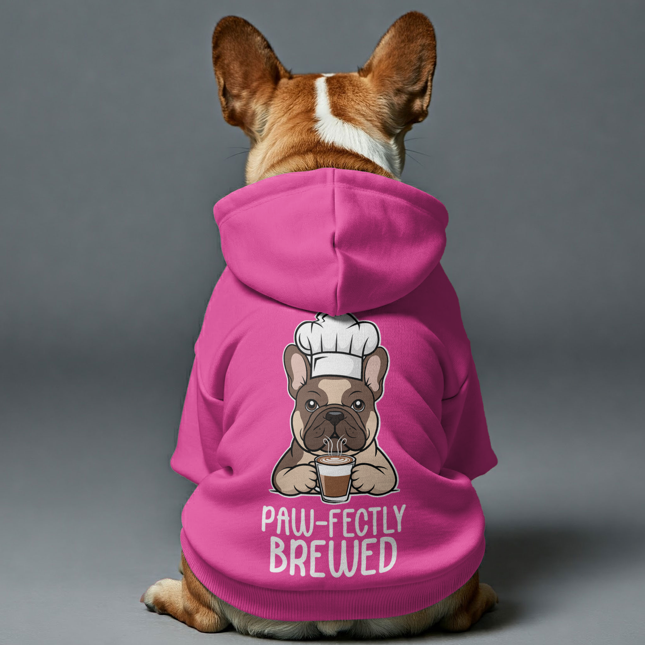 French Bulldog Stylish Pet Sweatshirt for Short-Nosed Dogs-fadou