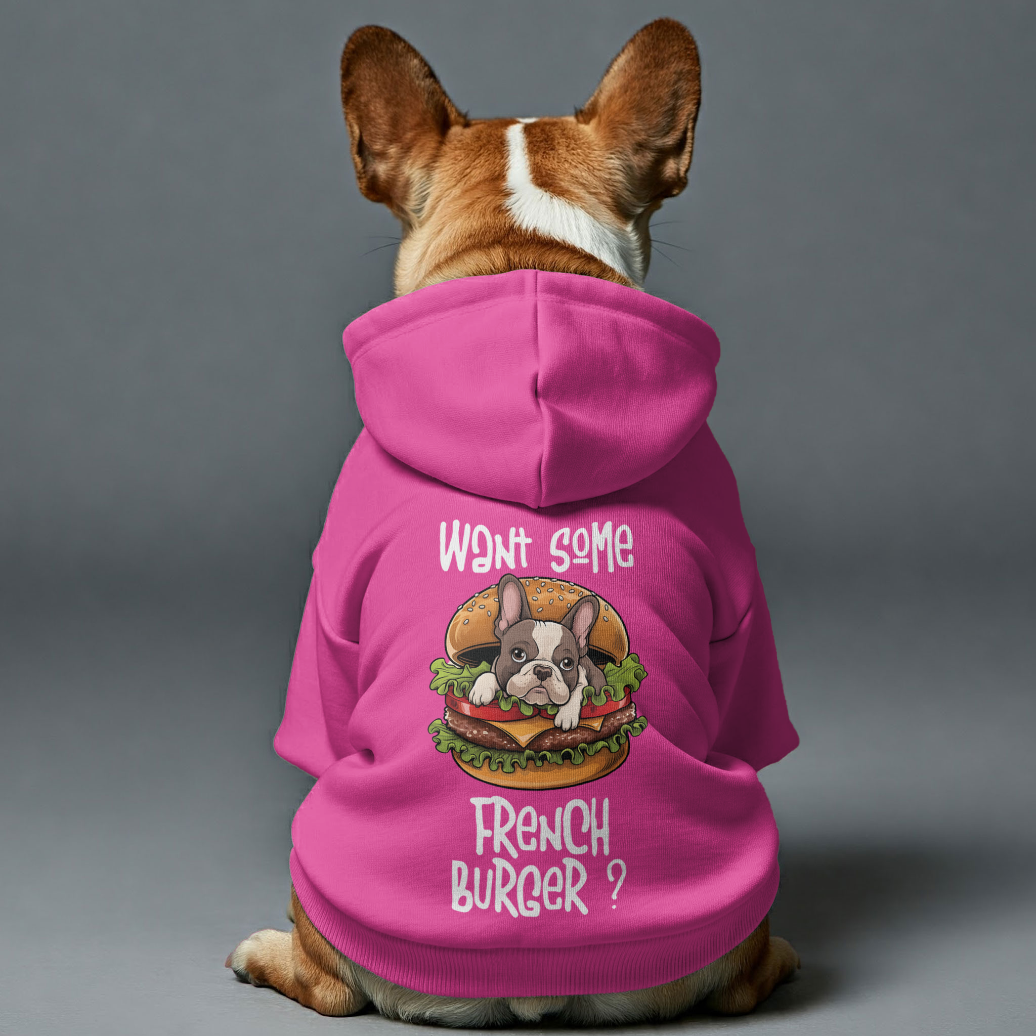 Want Some French Burger ? - Personalized French for French Bulldogs-fadou