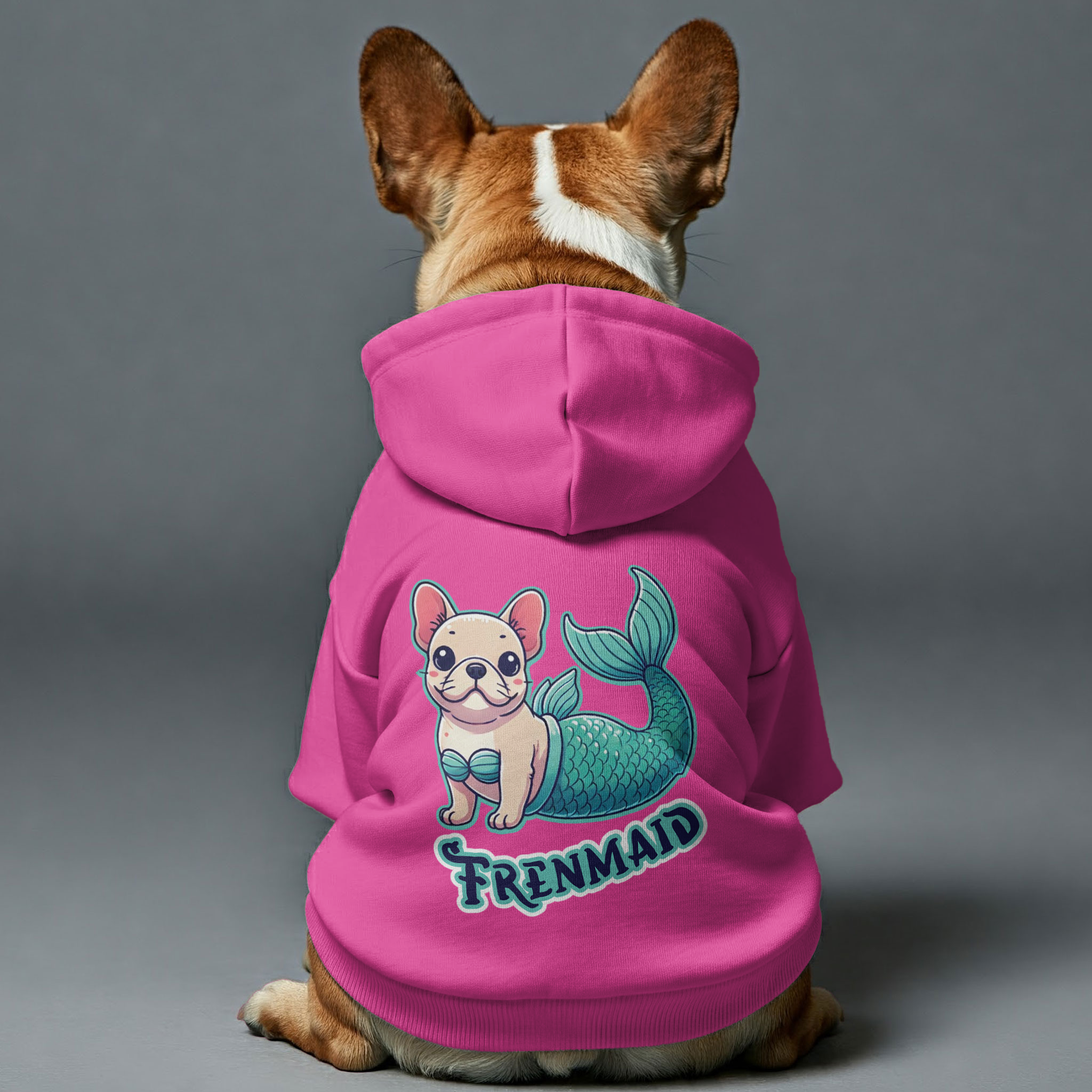 Frenmaid French Bulldog Pet Sweatshirt for Playtime Fun-fadou
