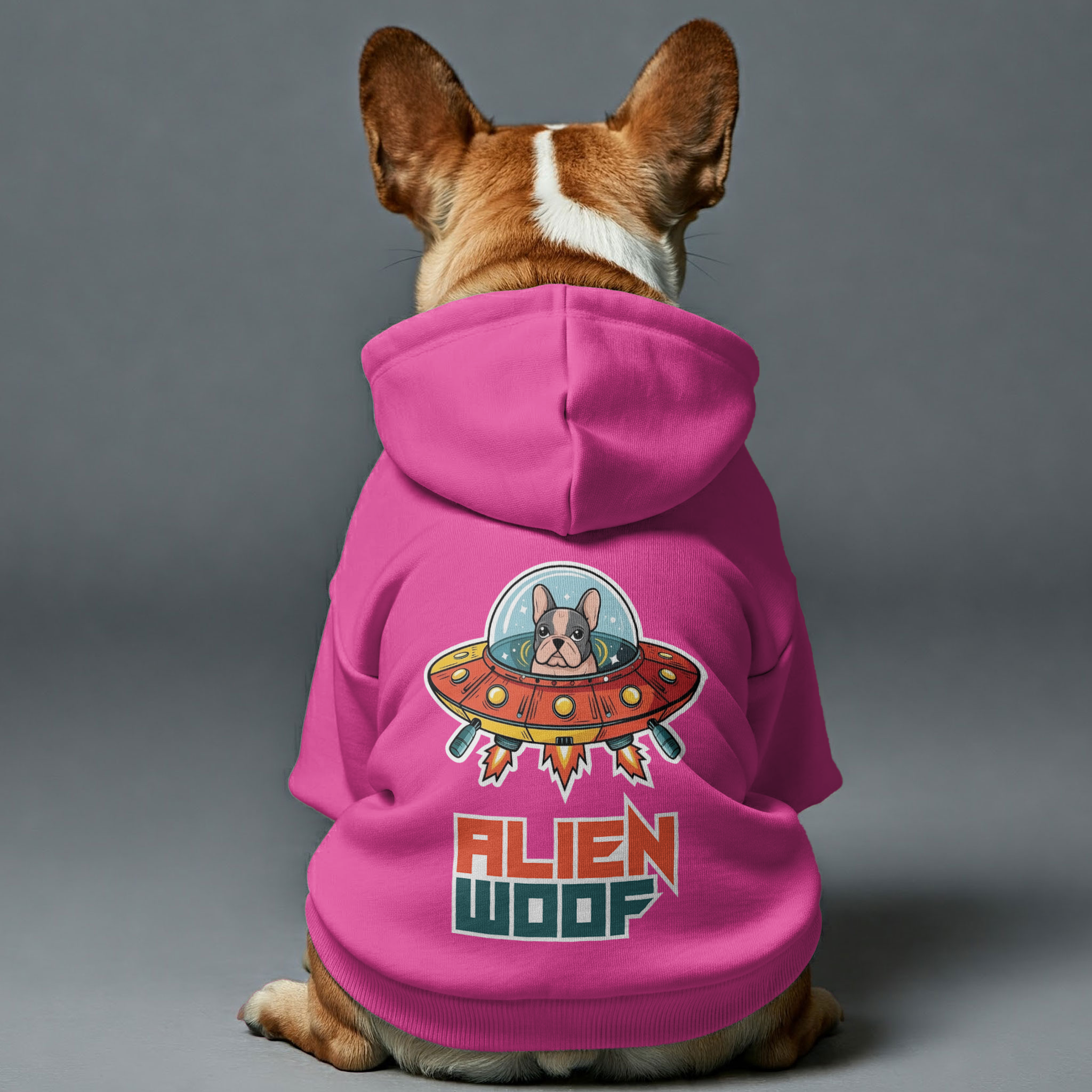 French Bulldog Cozy Pet Sweatshirt for Training Sessions-fadou