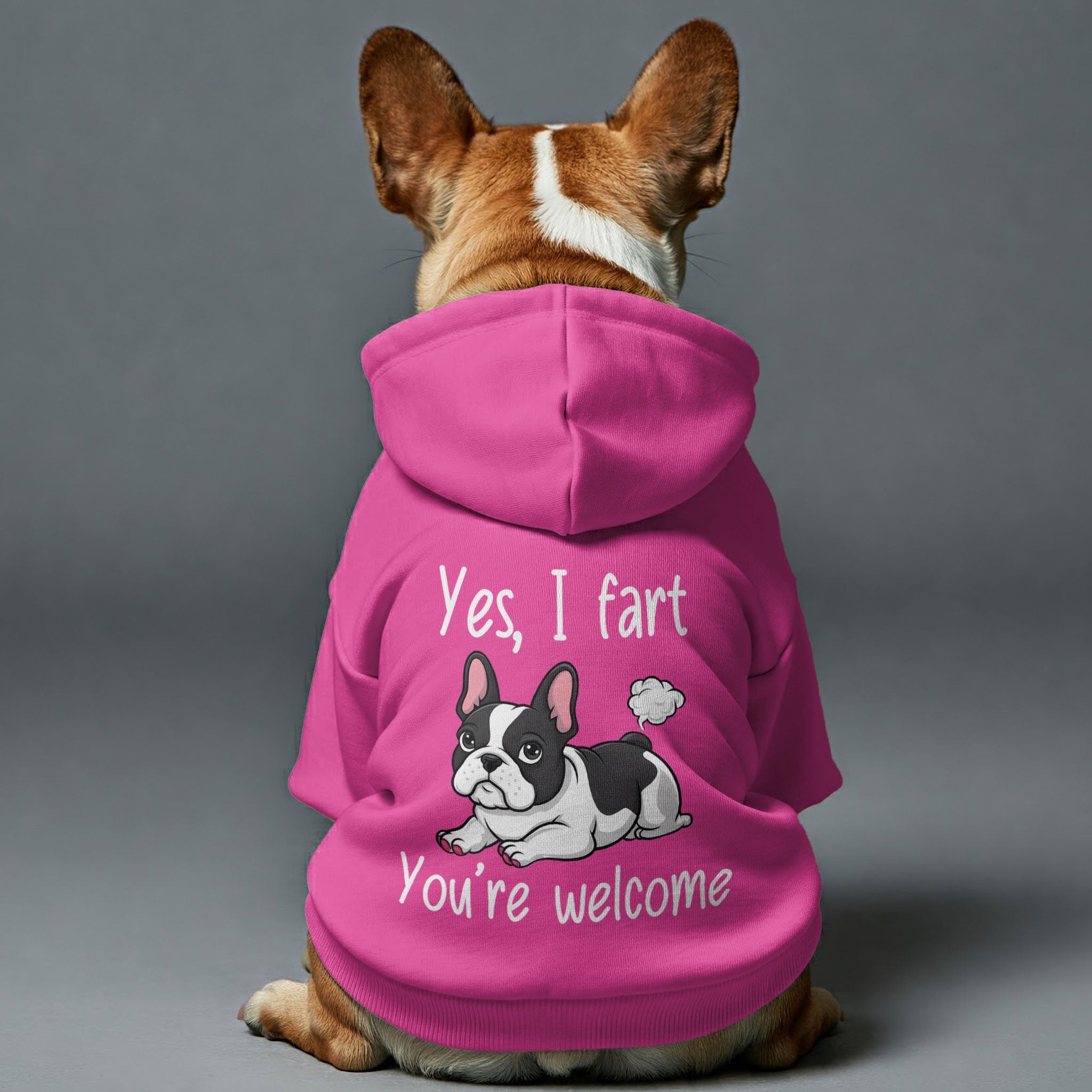 Yes, I Fart. You’re Welcome - Personalized French for French Bulldogs-fadou