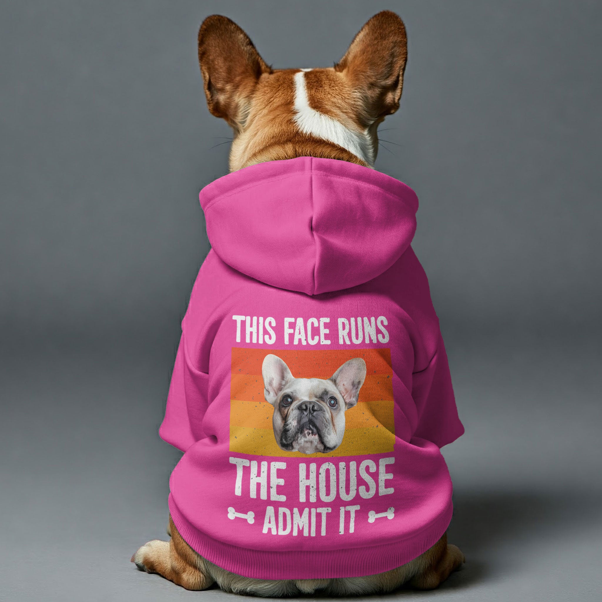 This French Bulldog Pet Sweatshirt for Short-Nosed Dogs-fadou