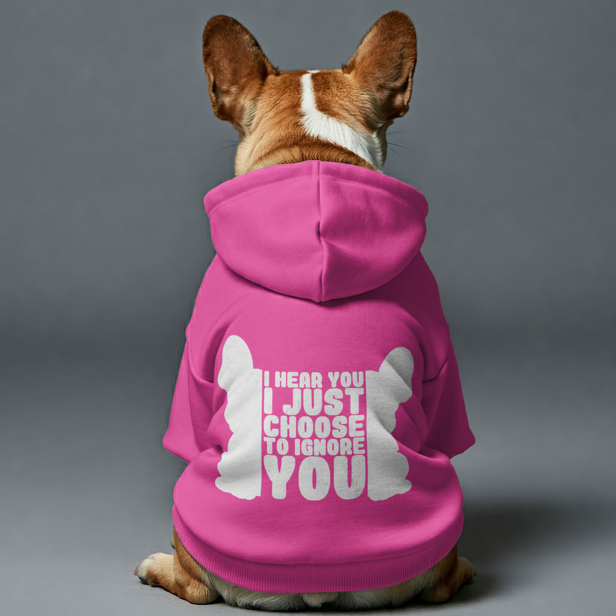 French Bulldog Personalized Dog Hoodie for Small Breeds-fadou