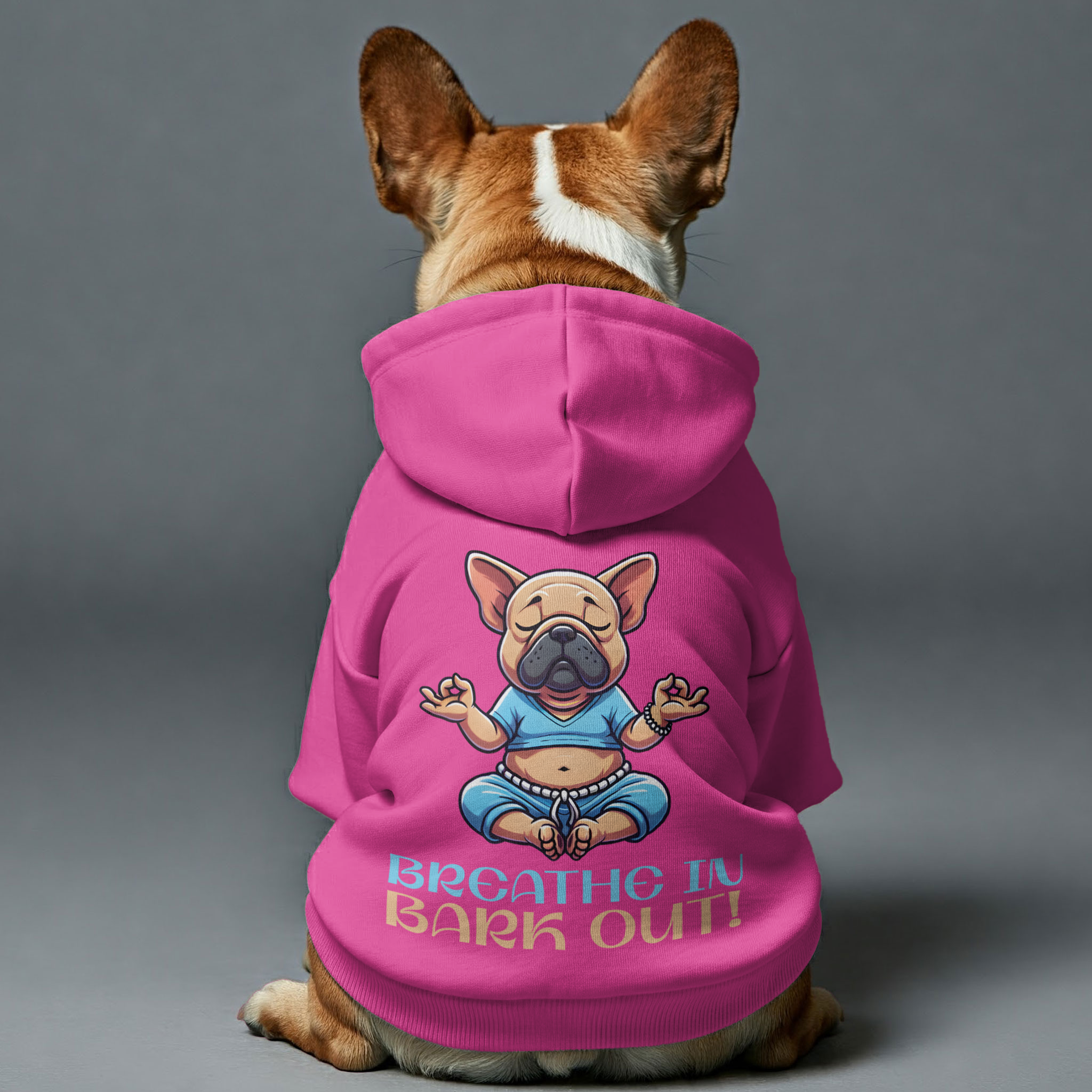 French Bulldog Personalized Pet Sweatshirt for Small Breeds-fadou