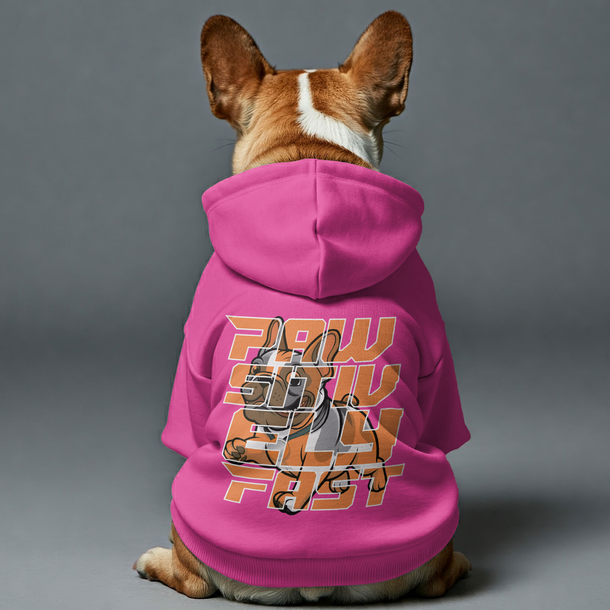 Pawsitively Cozy Pet Sweatshirt for Brachycephalic Dogs-fadou