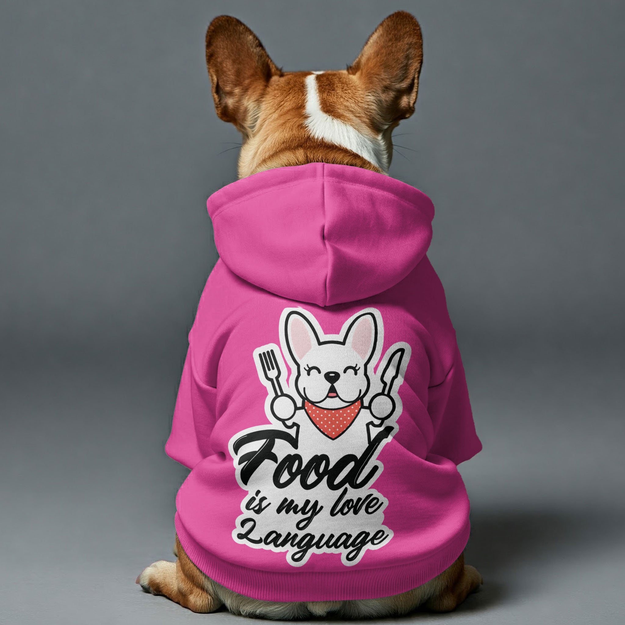 French Bulldog Personalized Dog Hoodie for Outdoor Adventures-fadou