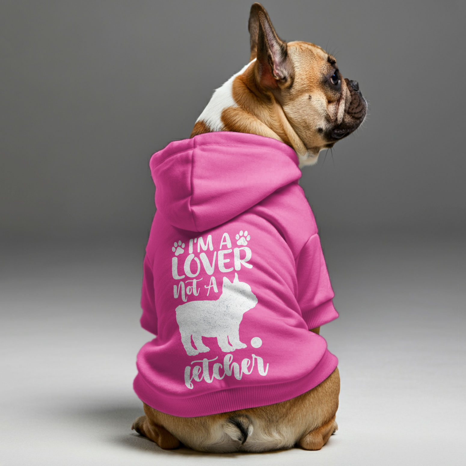 French Bulldog Cotton Cozy Hoodie for Training Sessions-fadou