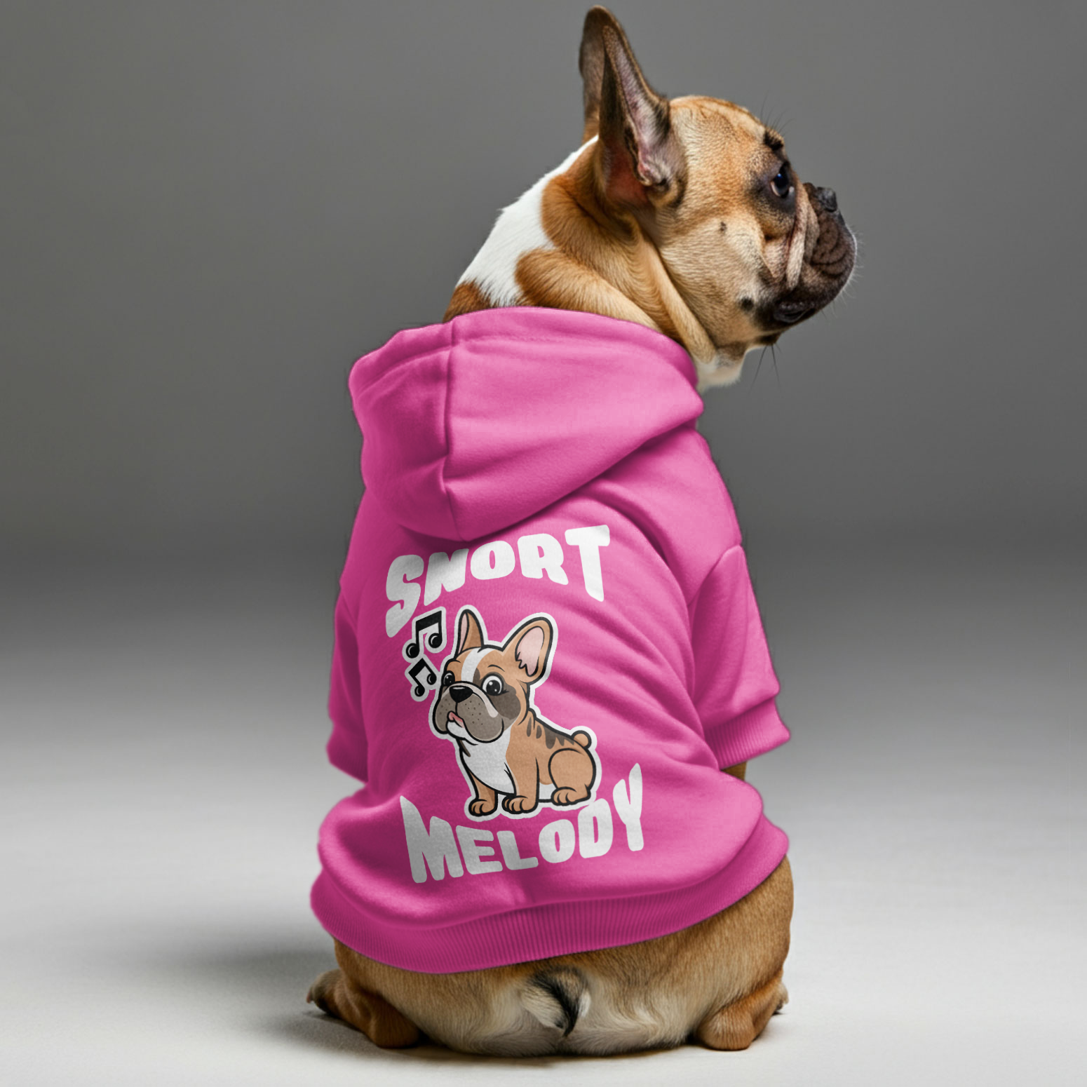 Snort French Bulldog Pet Sweatshirt for Training Sessions-fadou
